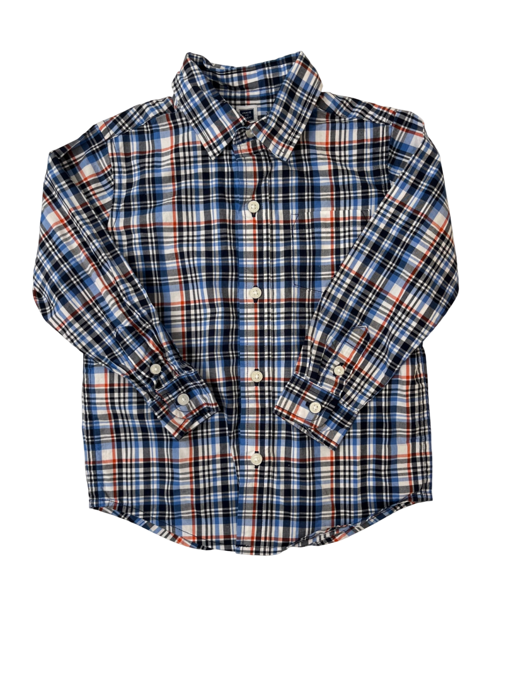 Janie and Jack | 2T | Shirt - Blue - Plaid