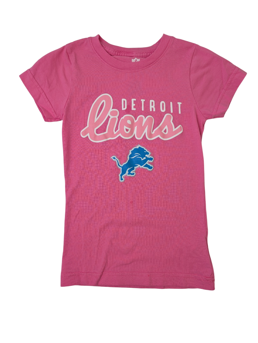 NFL T-Shirt - Pink Detroit Lions | size S