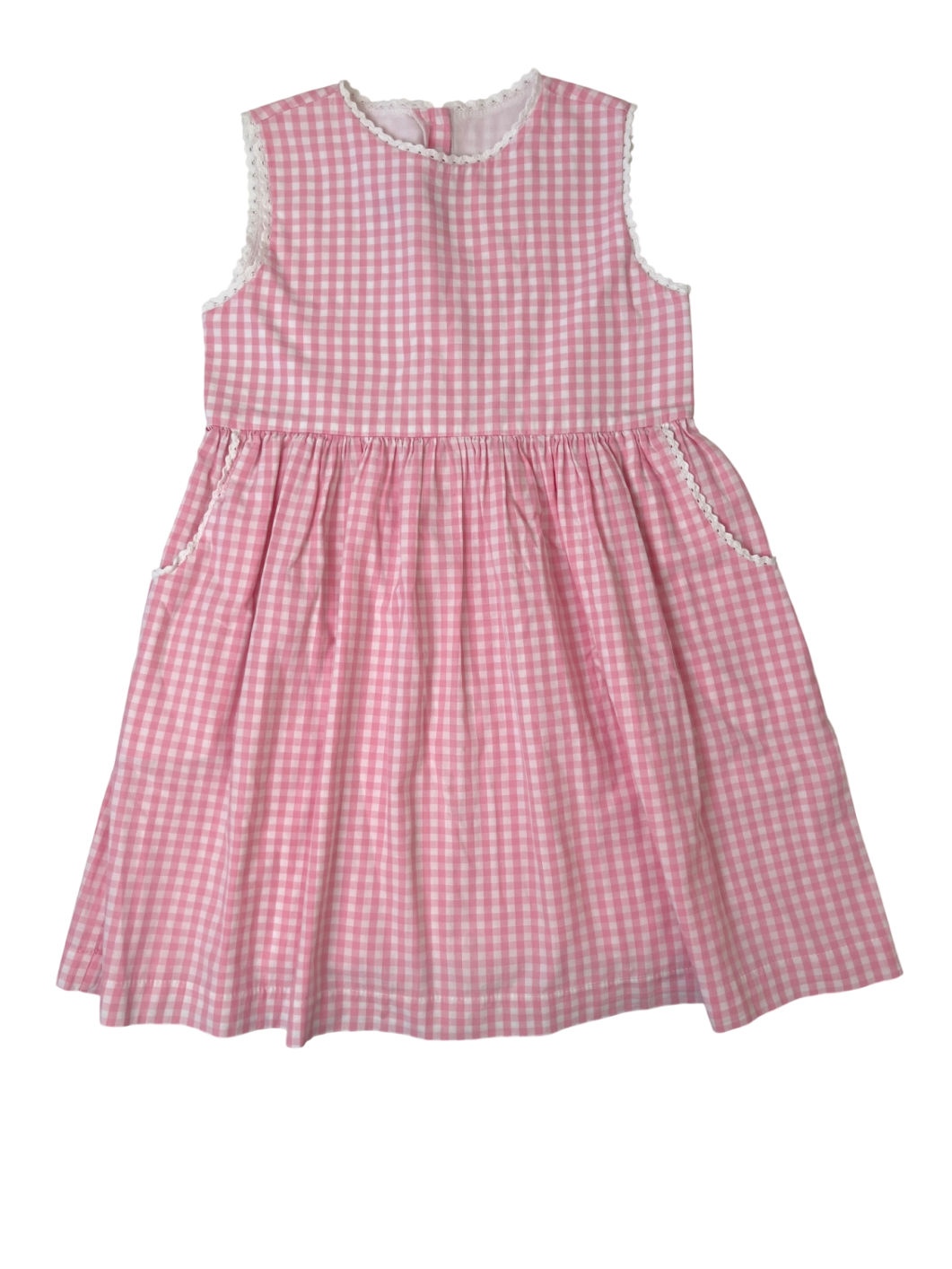 Bella Bliss Dress - Pink Gingham | size 7