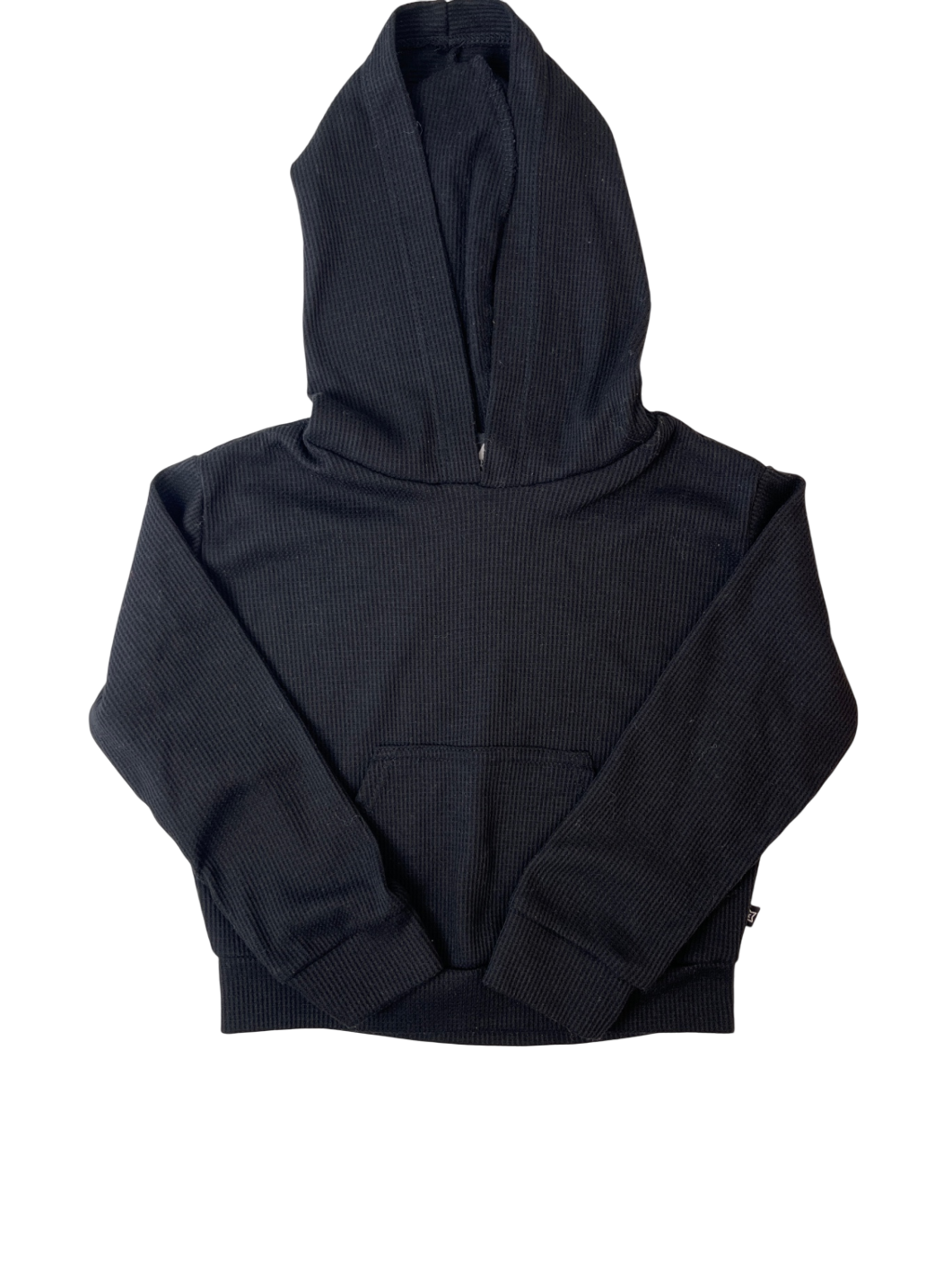 Pixie Lane Sweatshirt - Black Waffle Knit | size 3T