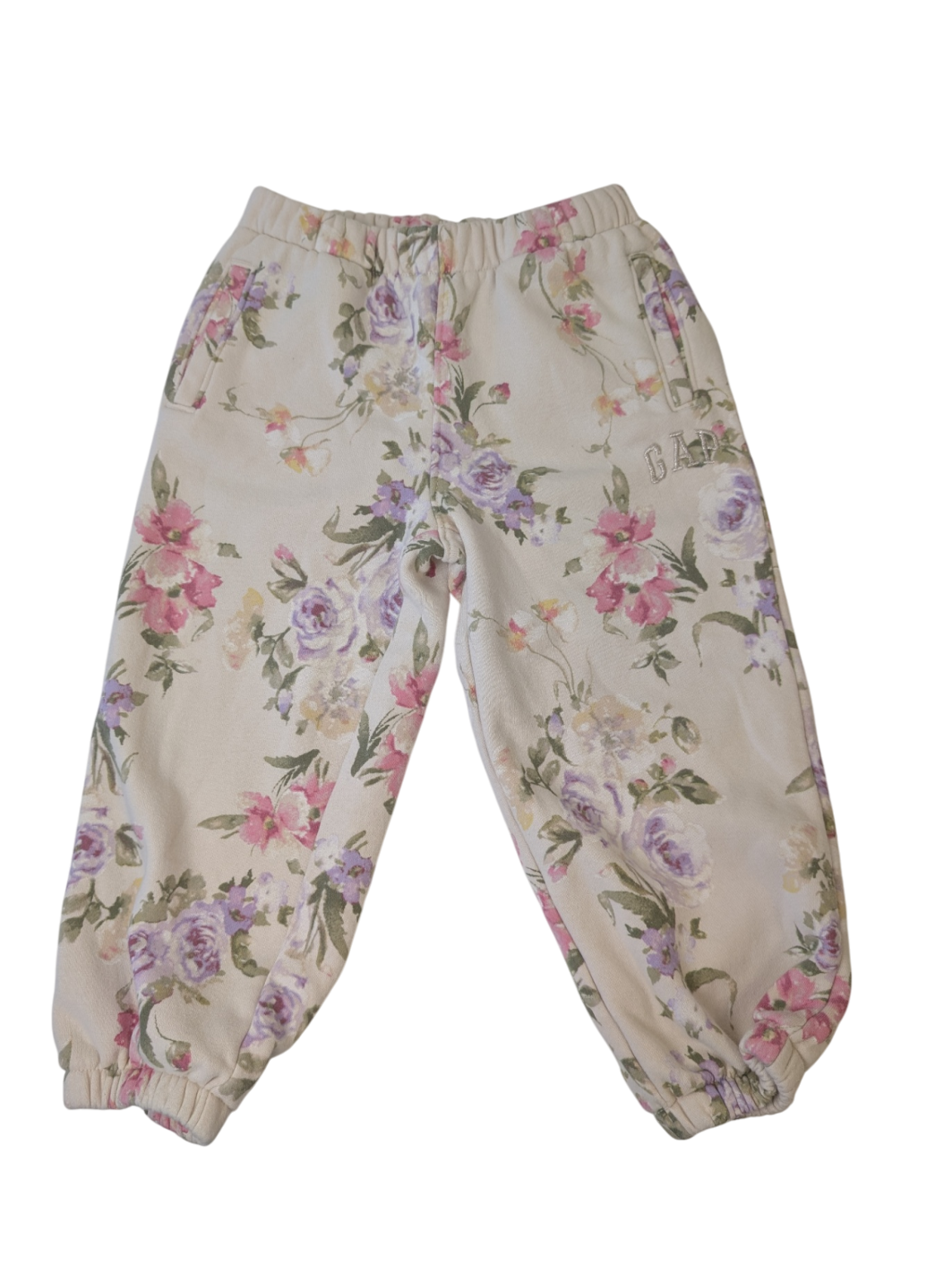 Gap x LoveShackFancy Floral Logo Joggers | size 4T