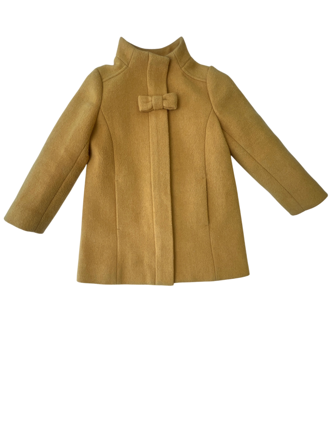 Crewcuts Coat - Yellow Bow | size 4-5