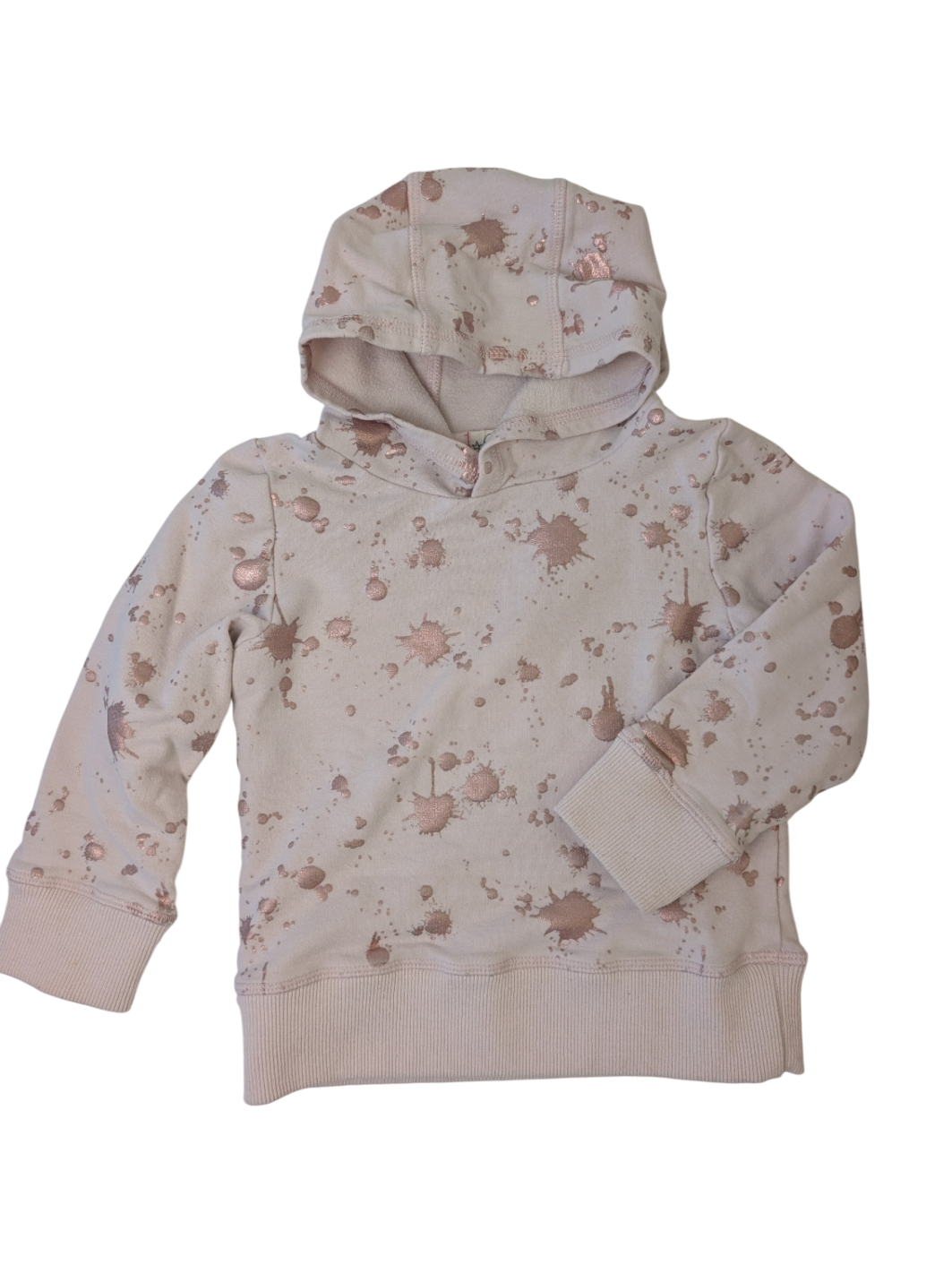 EGG New York Sweatshirt - Pink w/ hood | size 3T