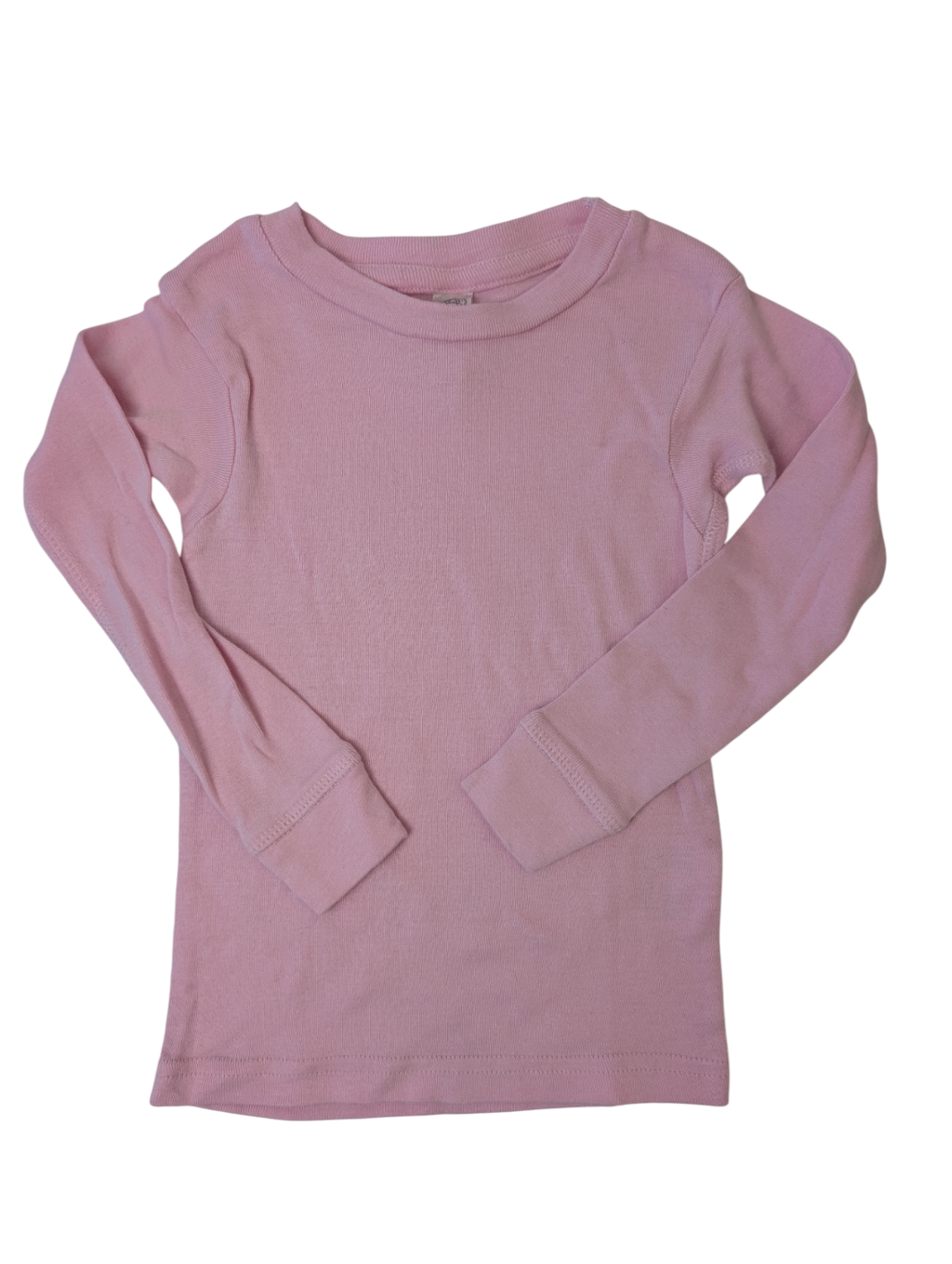 Rabbit Skins Long Sleeve T-Shirt - Pink solid | size 3T