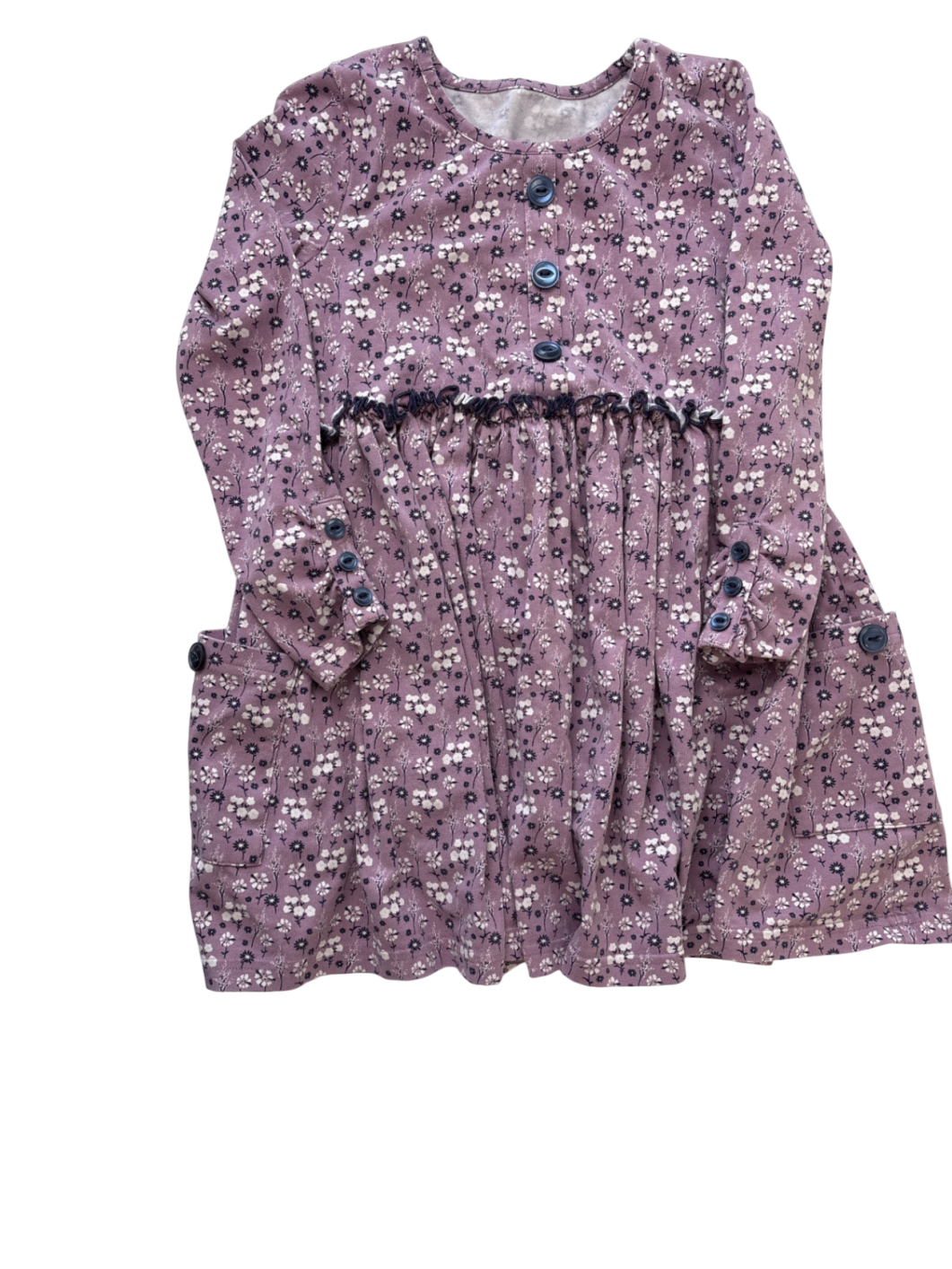 Serendipity Dress - Purple Floral | size 4-5