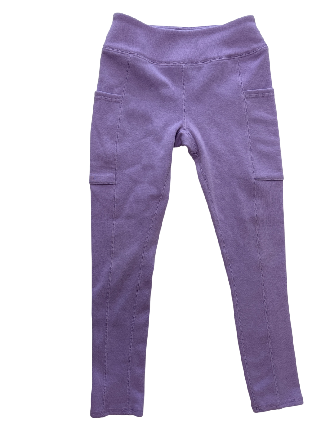 Roots Fleece lined Leggings - Purple | size 5-6
