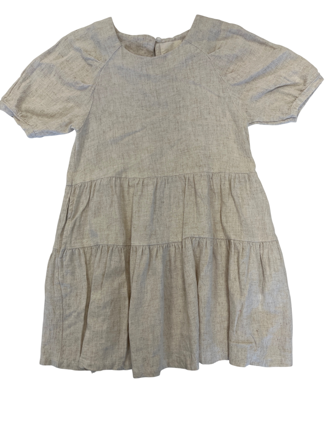 Vignette Dress - Cream Linen | size 8
