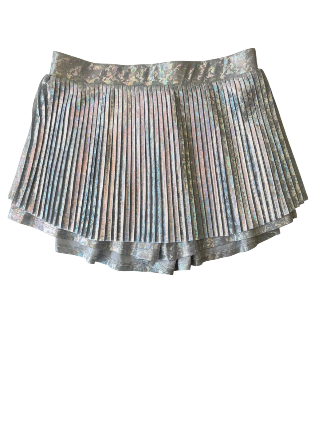 Mia New York - Mia New York Iridescent Pleated Skort | size L