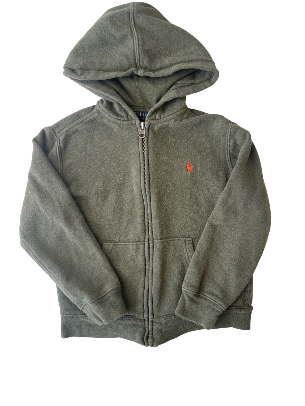 Ralph Lauren Sweatshirt - Green Solid | size 6