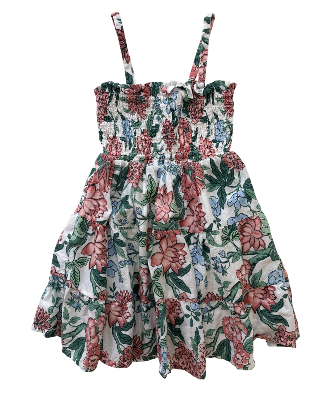 Janie and Jack Dress - Multicolor Floral | size 2T