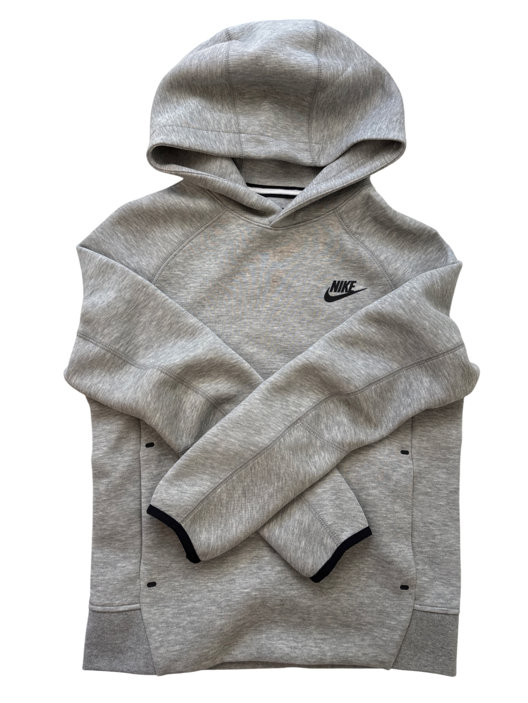 Nike Sweatshirt - Gray Hoodie | size M