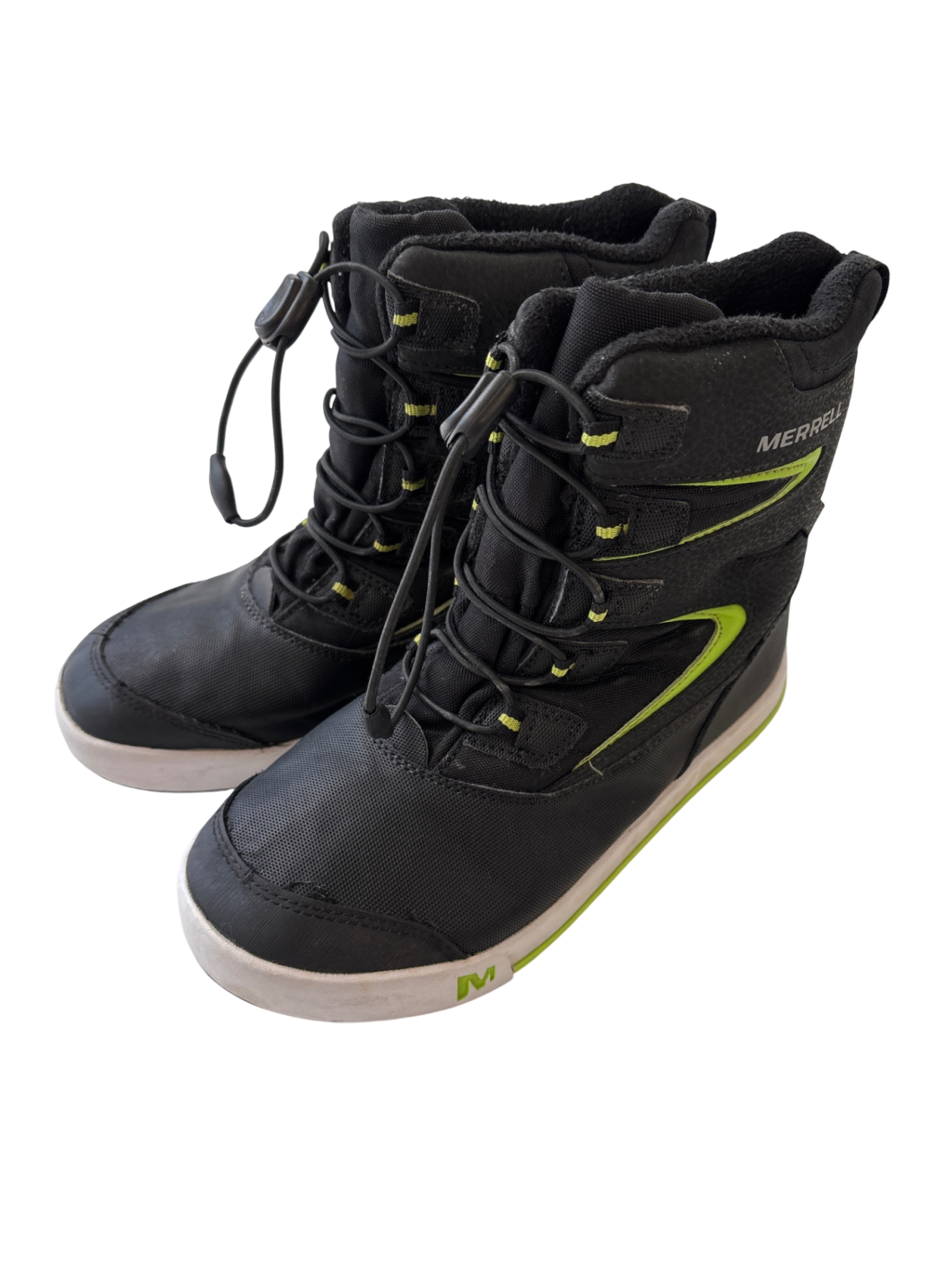 Merrell Boots - Black Snow Boots | size Shoe 4