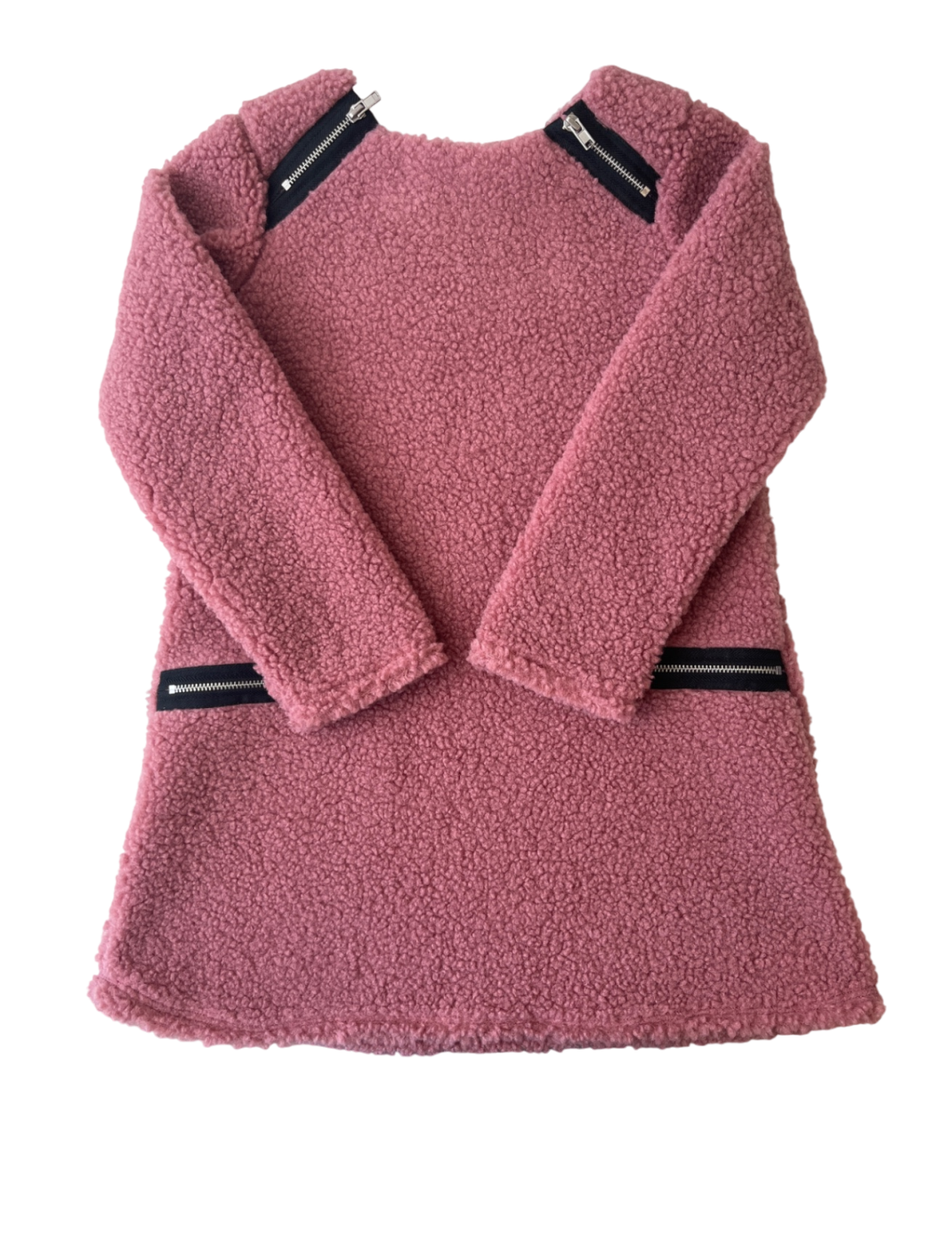 Pippa & Julie Dress - Pink Sherpa | size 6