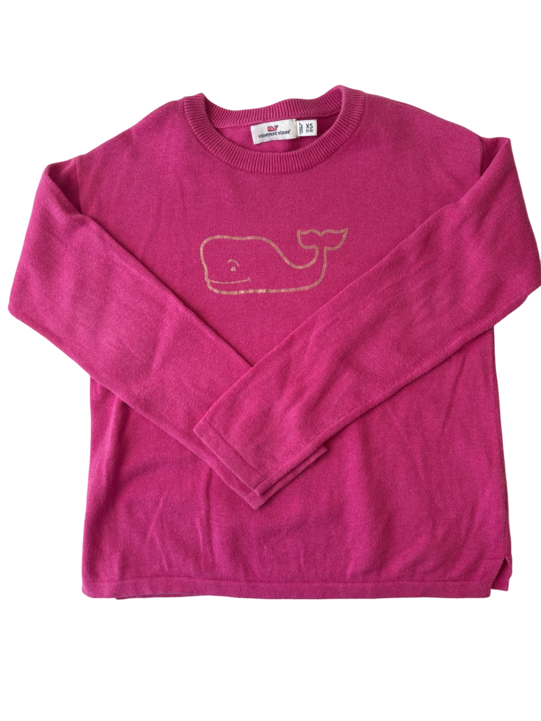 Vineyard Vines Sweater - Pink Whale | size 5T/6