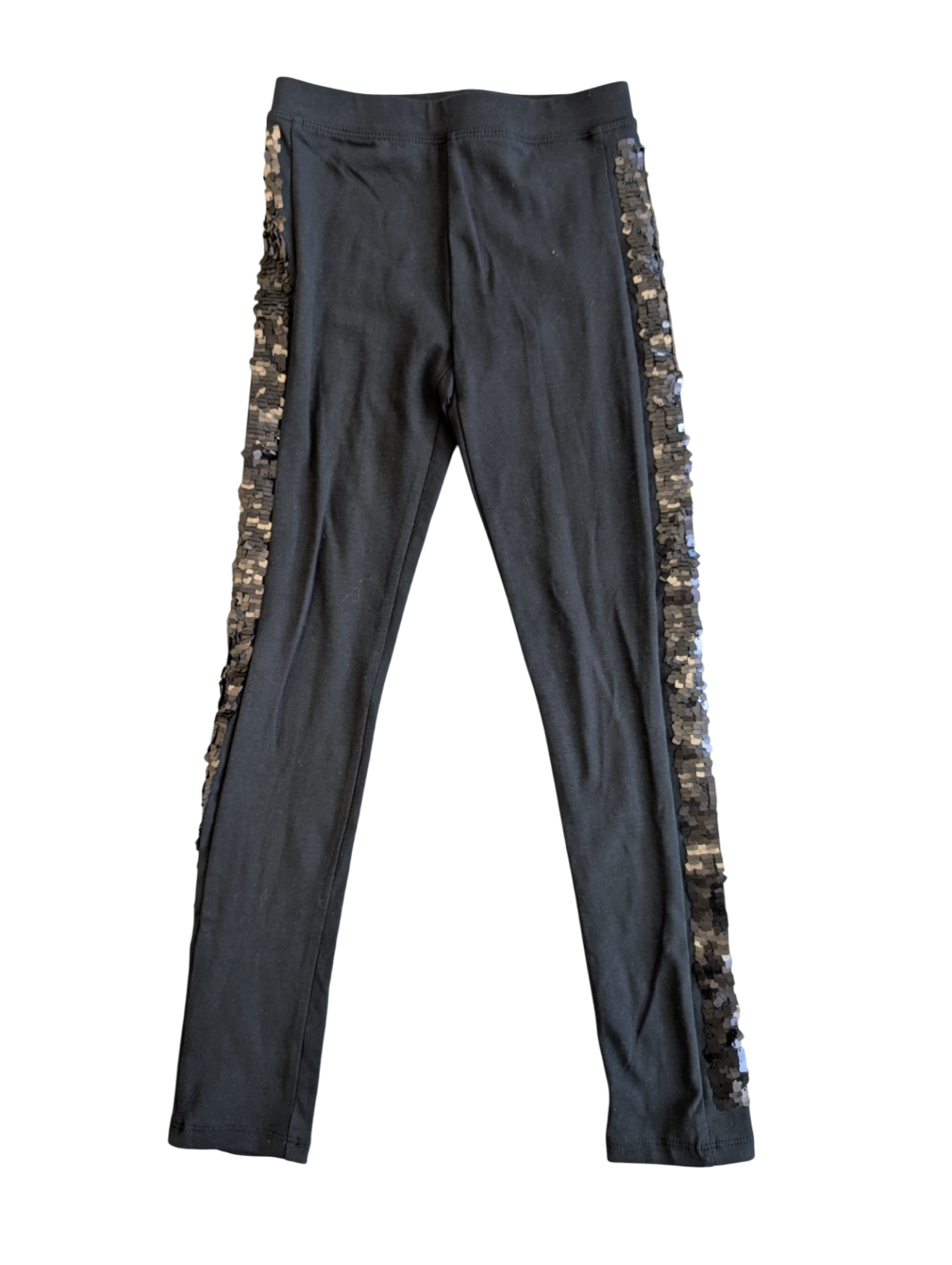Crewcuts Leggings - Black Sequin | size 10