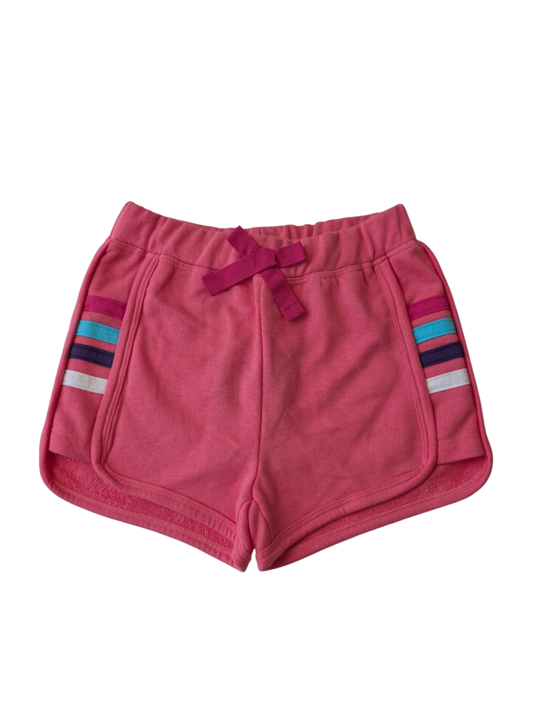 Hatley Shorts - Pink Retro Rainbow | size 6