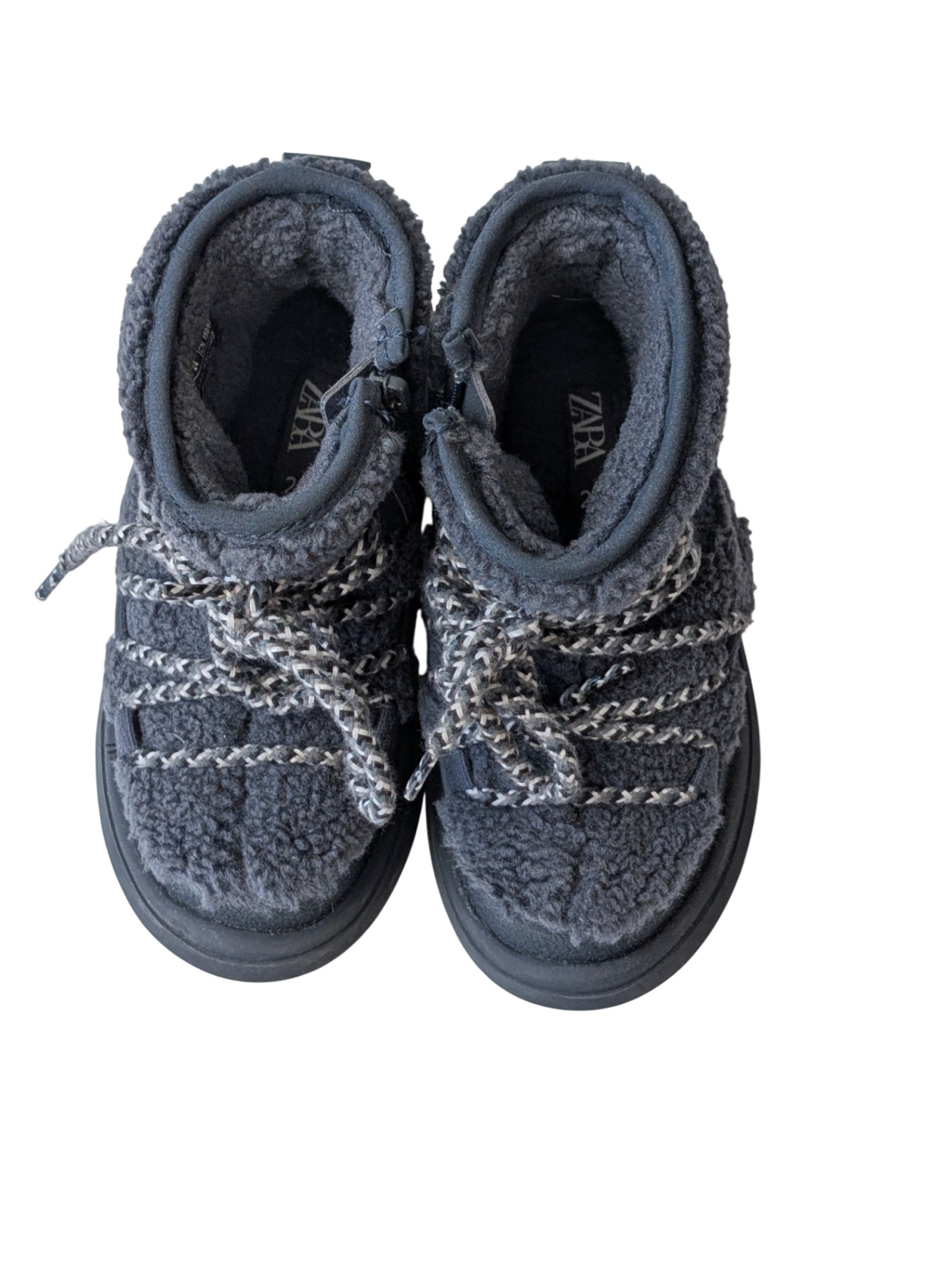 Zara Boots - Grey Fleece | size shoe - 8