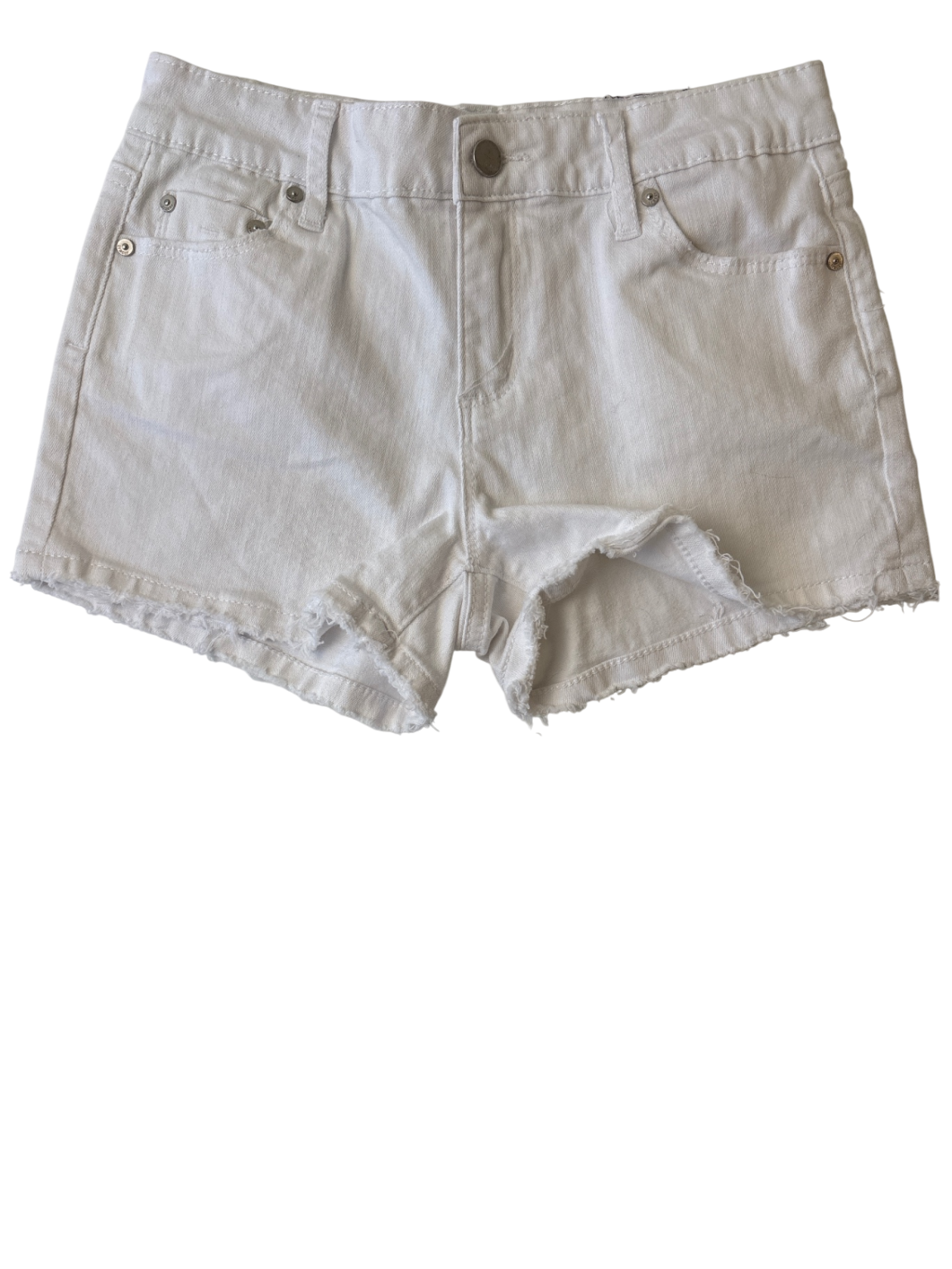 Tractr Shorts - White Denim | size 12