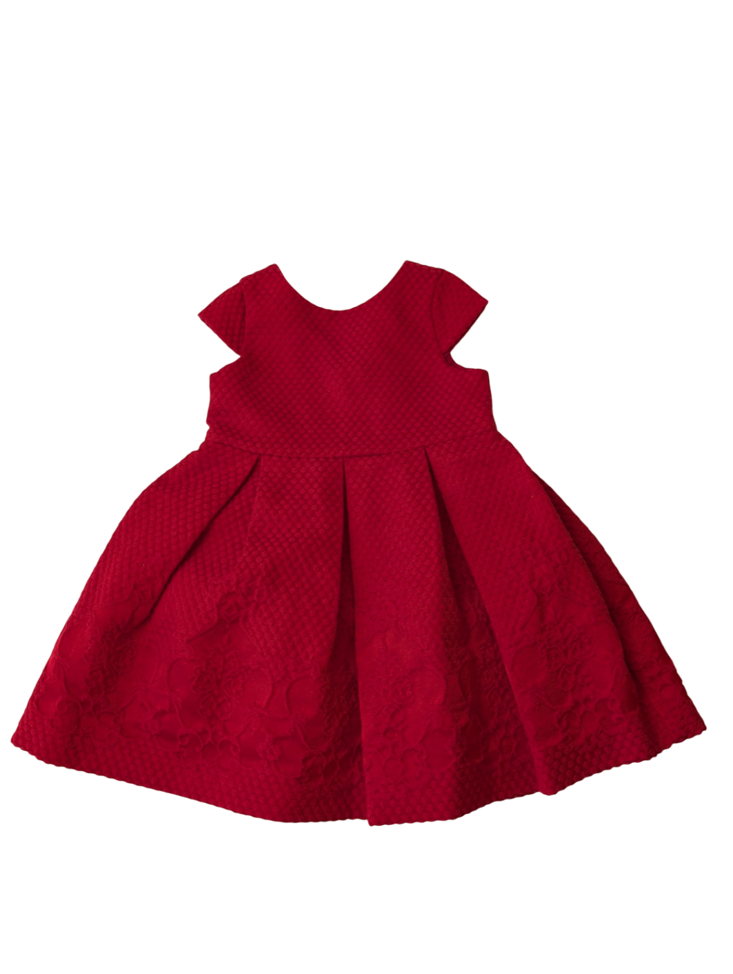 Janie and Jack Dress - Red Pleated skirt | size 12 - 18 Months