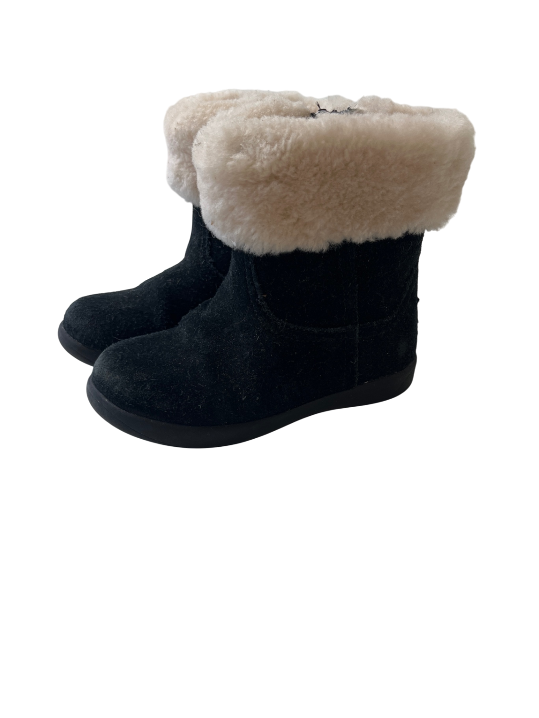 UGG Shoes - Black - Faux Fur Detail | size 7