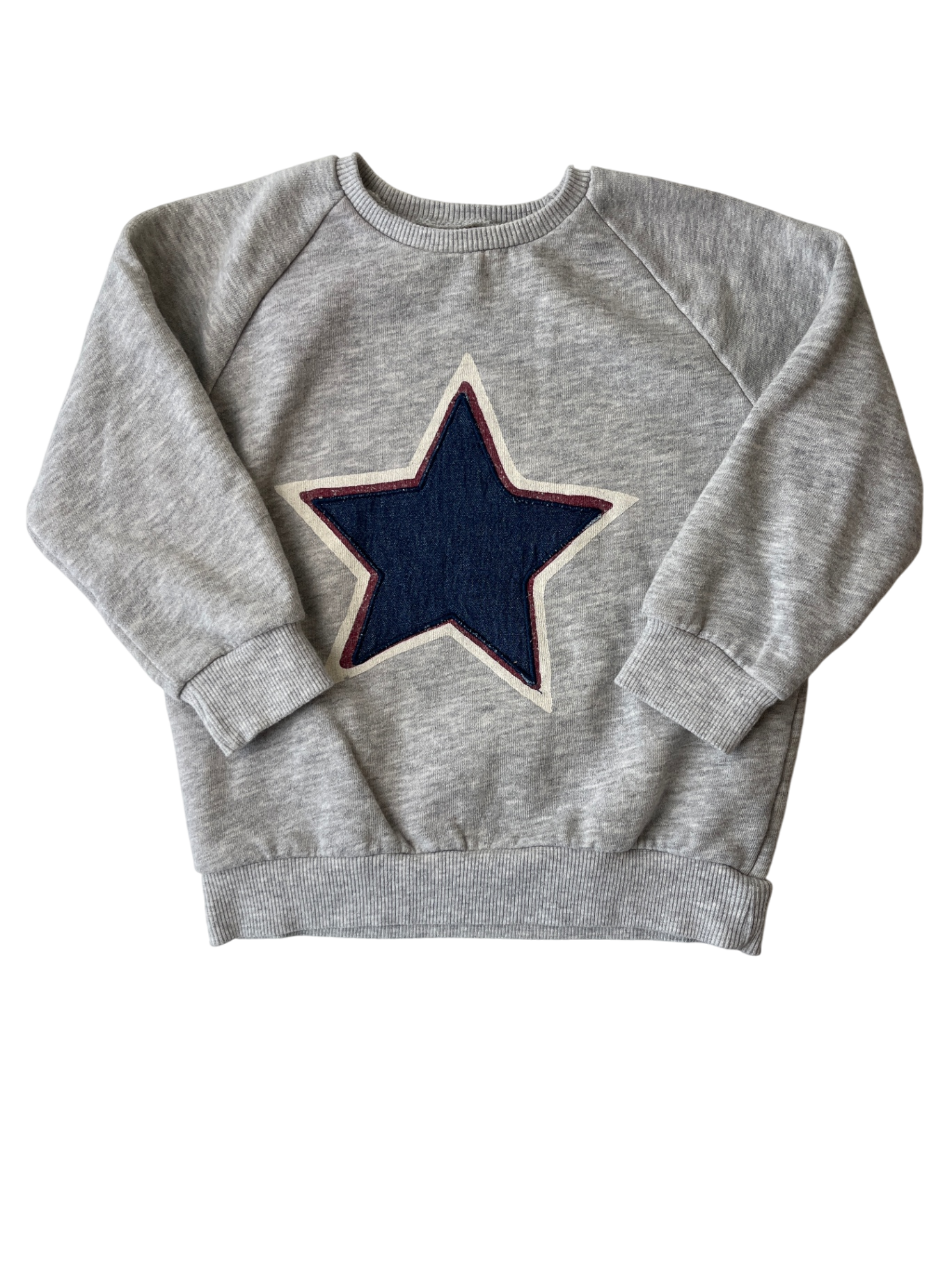 Zara Sweatshirt - Grey Star | size 3-4T