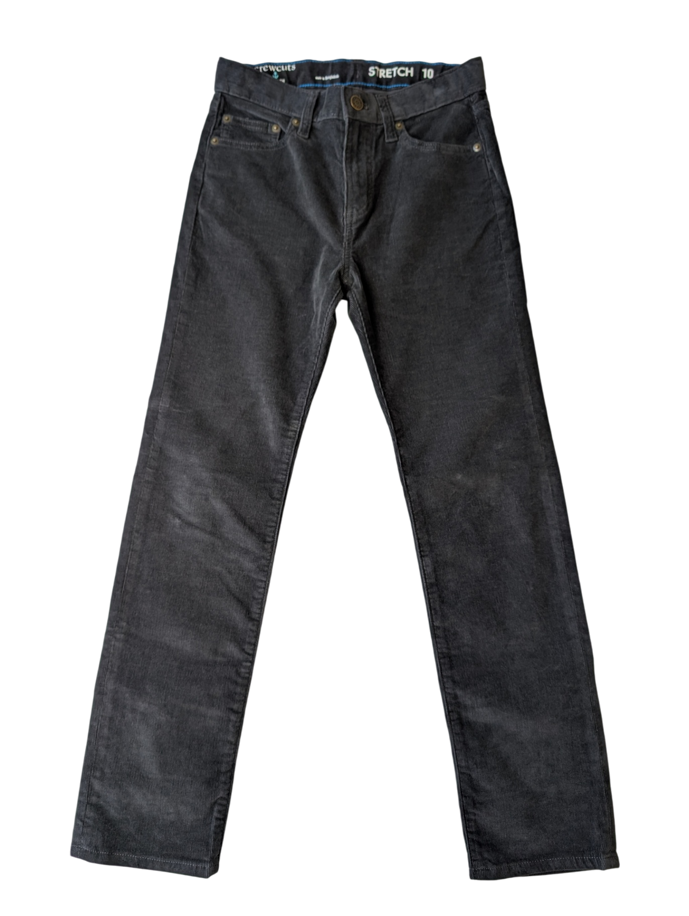 Crewcuts Pants - Grey Corduroy | size 10