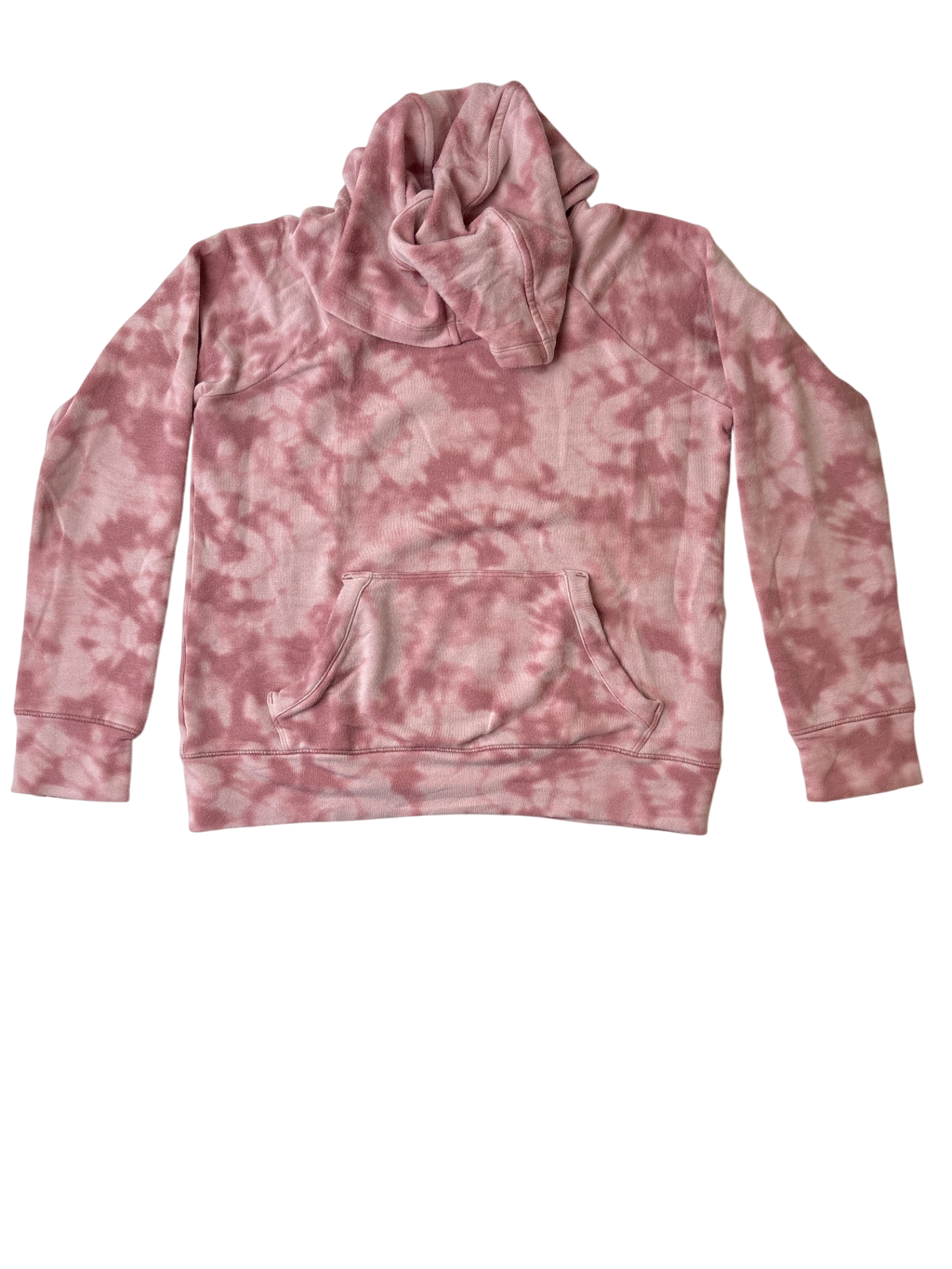 Athleta Girl Hoodie - Pink Tie-dye | size M (8-10)
