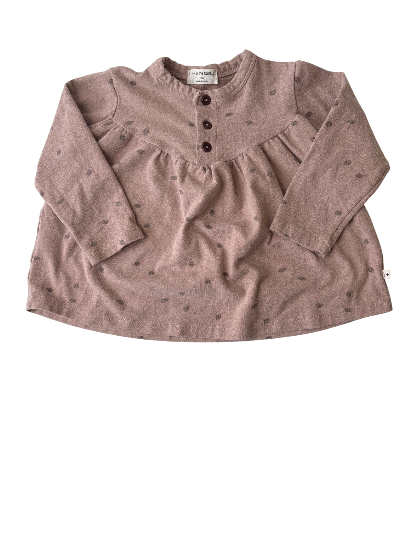 1+ in the family Dress - Pink Print | size 18 Months