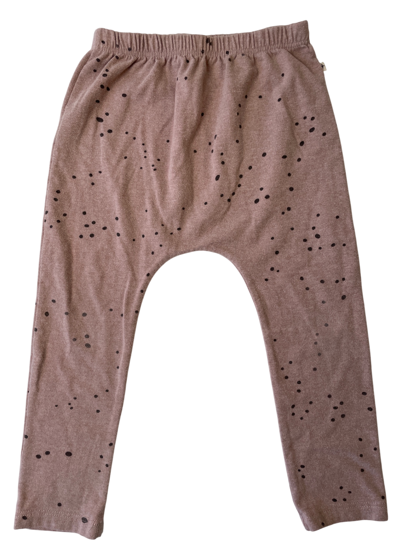 1+ in the family Leggings - Pink Polka Dot | size 2T/3T