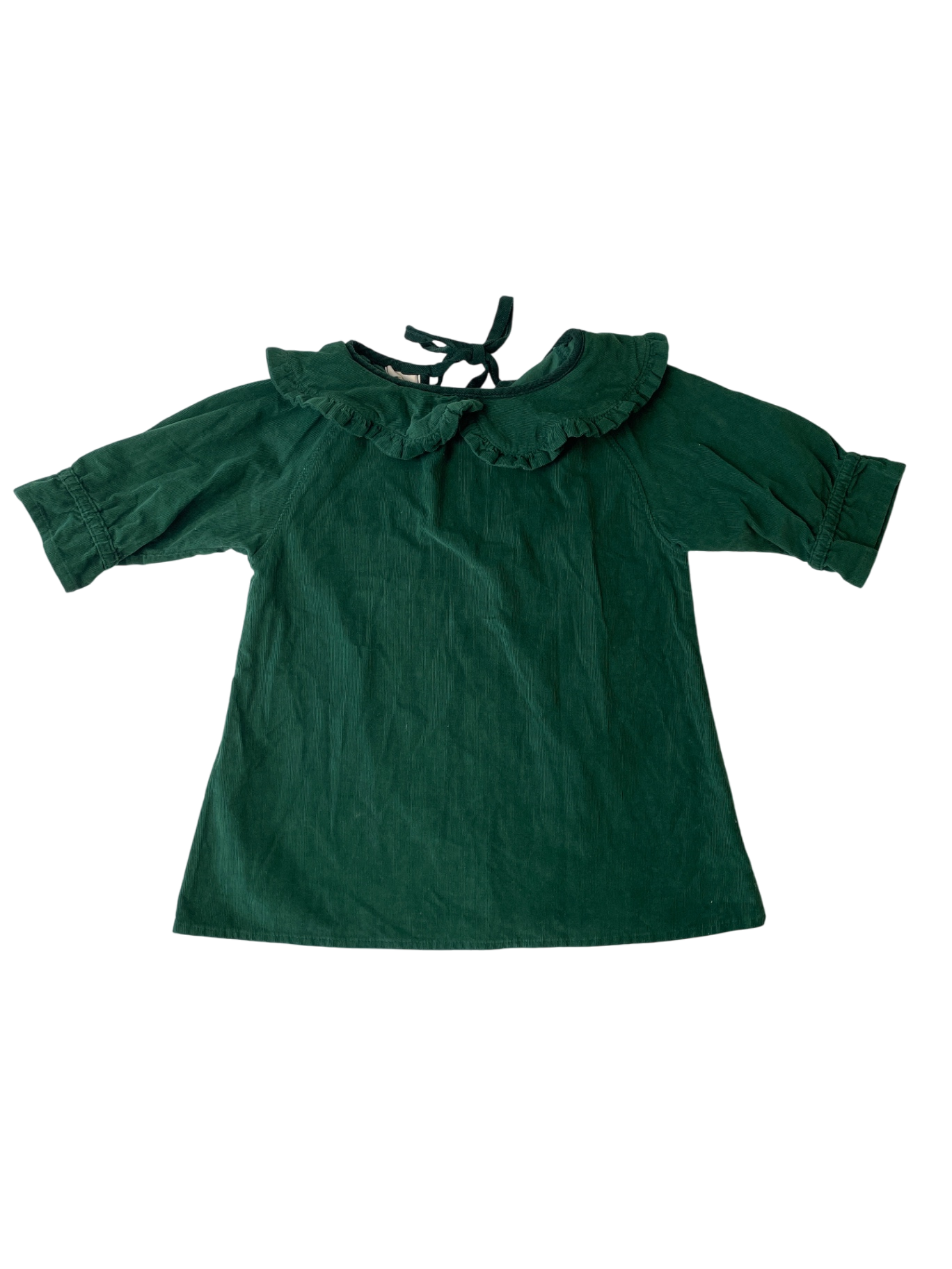 Mabo Dress - Green Corduroy | size 2T/3T