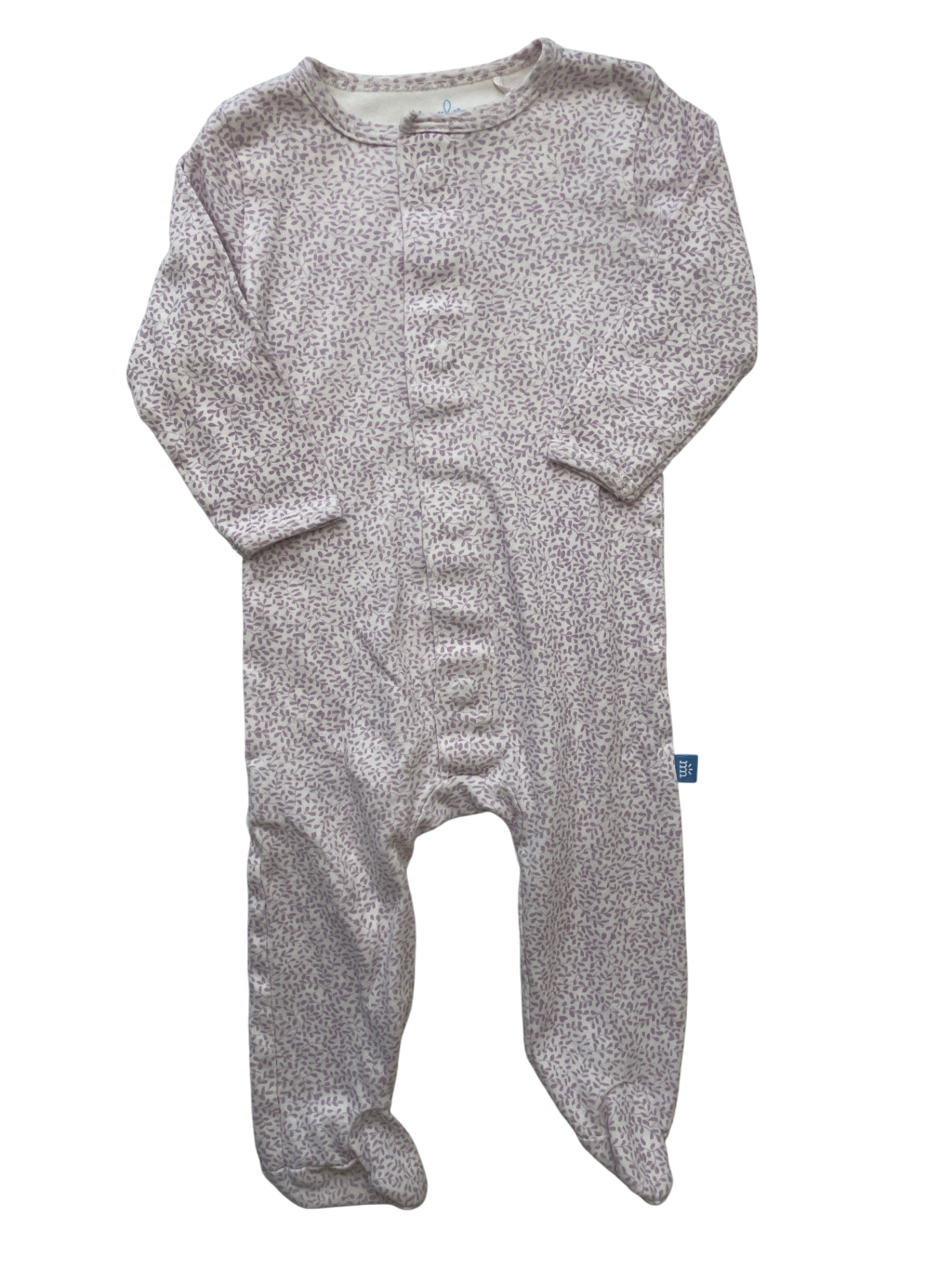 Magnetic Me Onesie - Purple Floral | size 6 - 9 Months