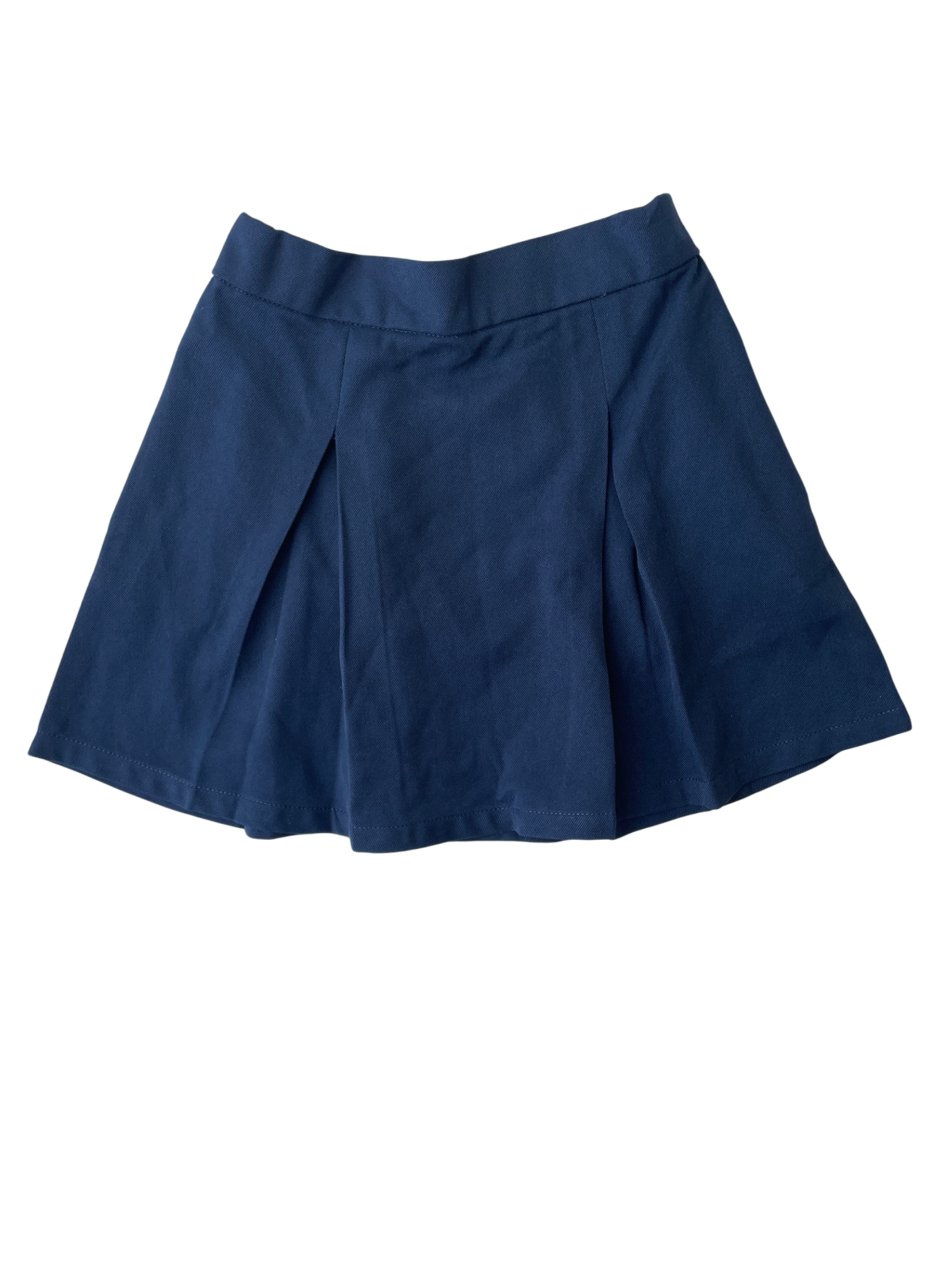 H&M Skirt - Navy Blue Pleated + Pockets | size 5T