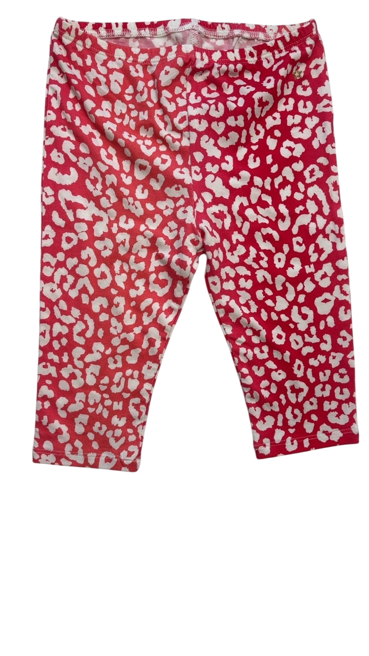 EGG New York Pants - Red Capris Animal Print | size 4T