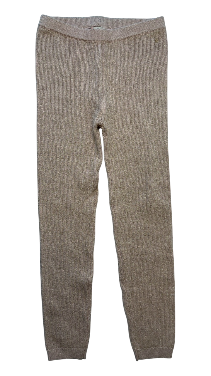 EGG New York Leggings - Pink Gold Knit | size 8