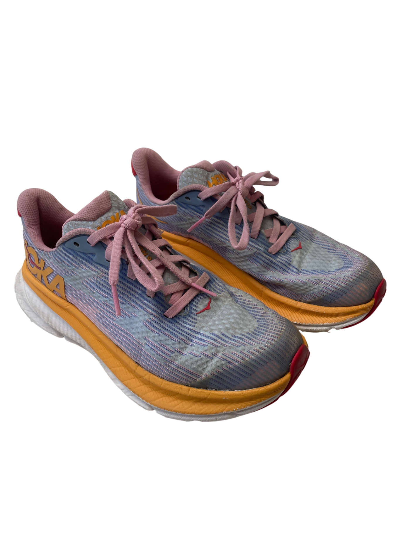 Hoka Shoes - Blue/Pink Clifton 9 | size 3.5