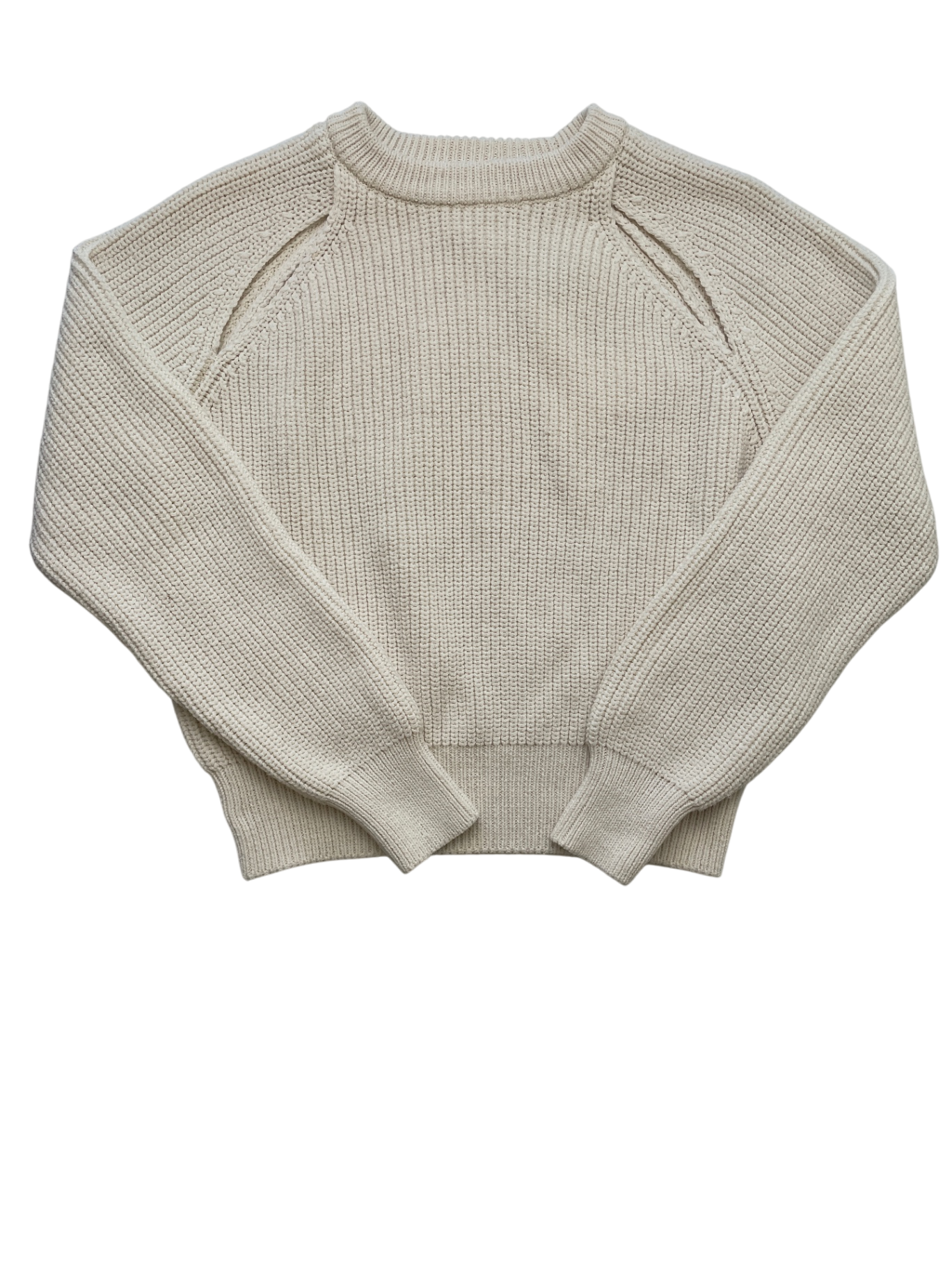 Zara Sweater - Cream Knit Cut-Out Detail | size 11/12