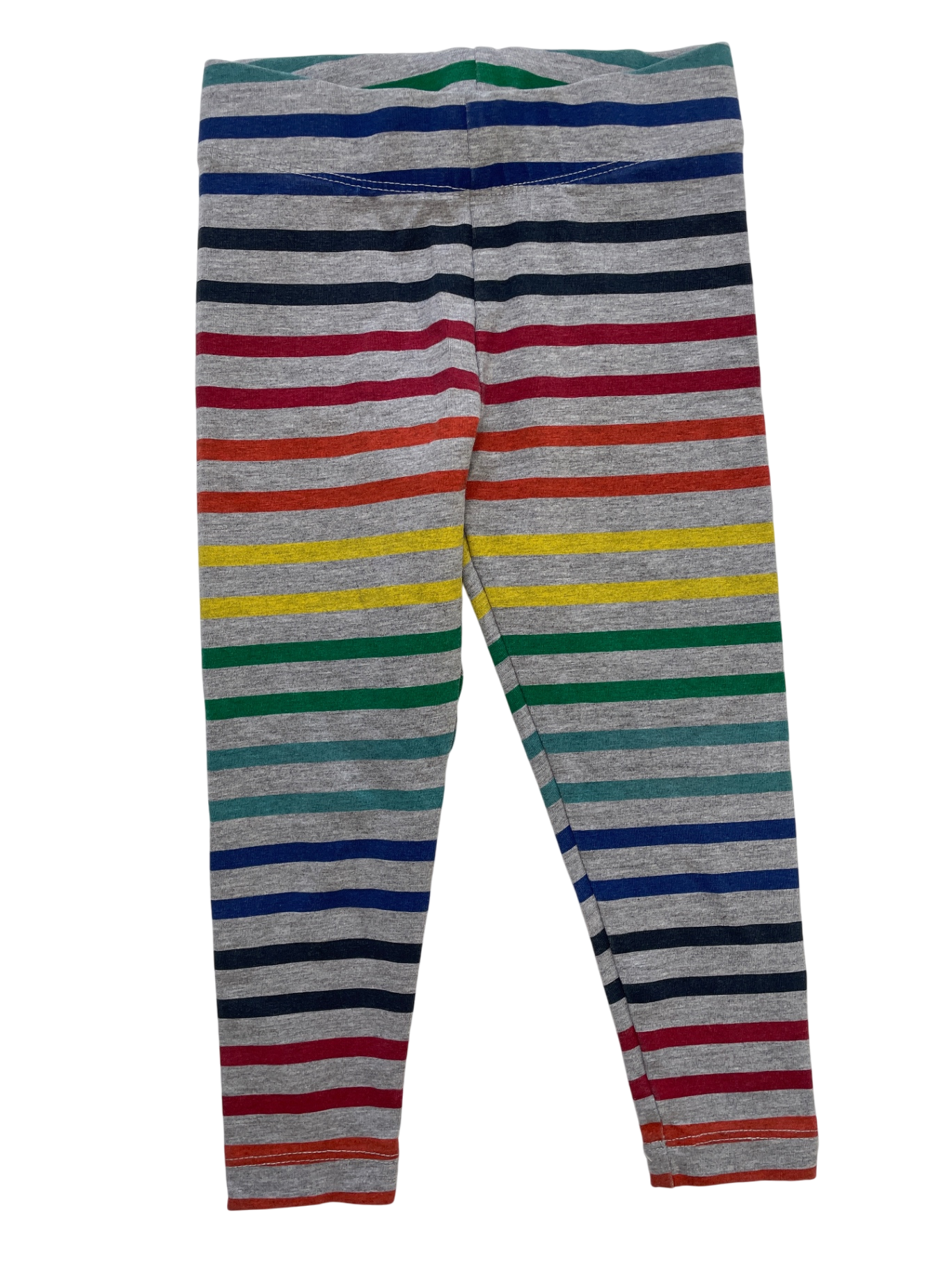 Primary Leggings - Gray Striped | size 2T