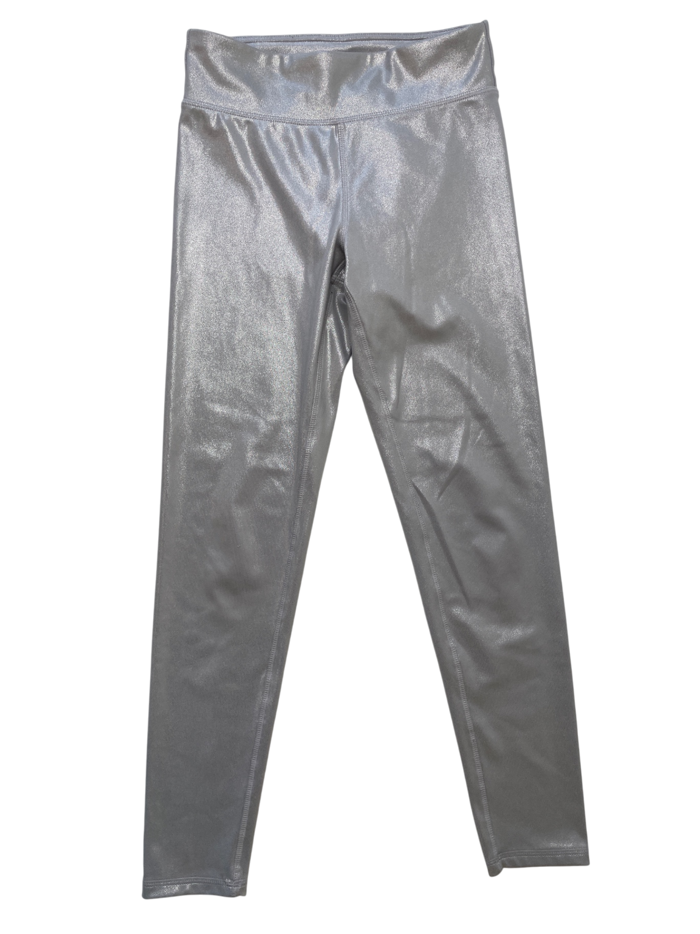 GapFit Leggings - Silver Metallic | size 12