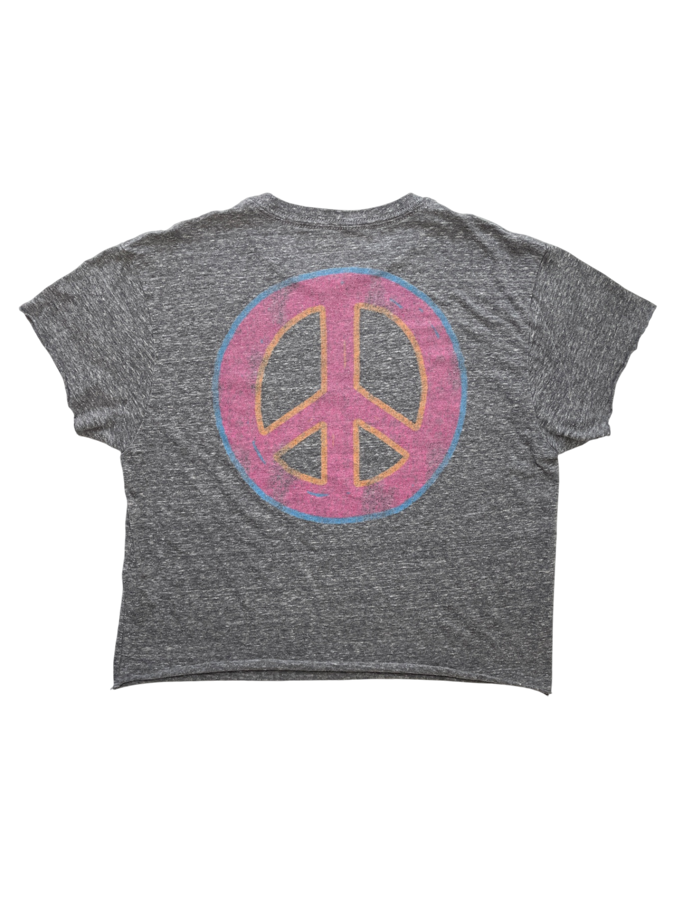 The Original Retro Brand T-Shirt - Gray New York City + Peace Sign | size 11/12
