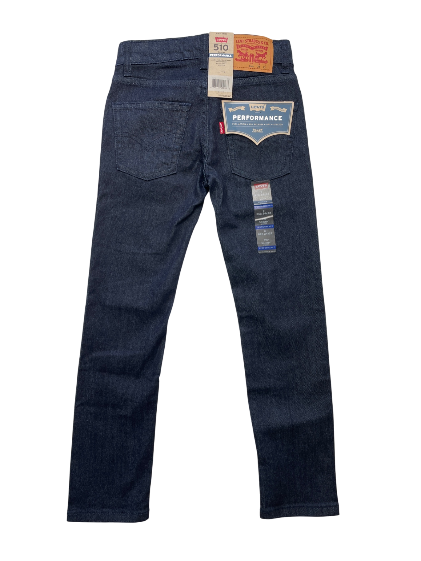 Levi Jeans - Blue 510 Skinny Performance | size 8