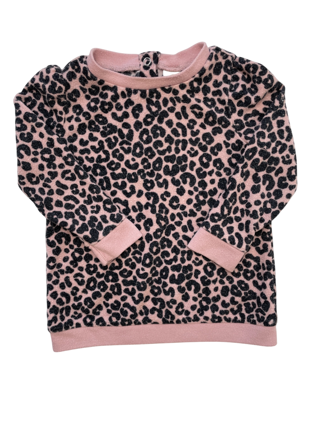 Tucker + Tate Shirt - Pink Cheetah Print | size 12 Months