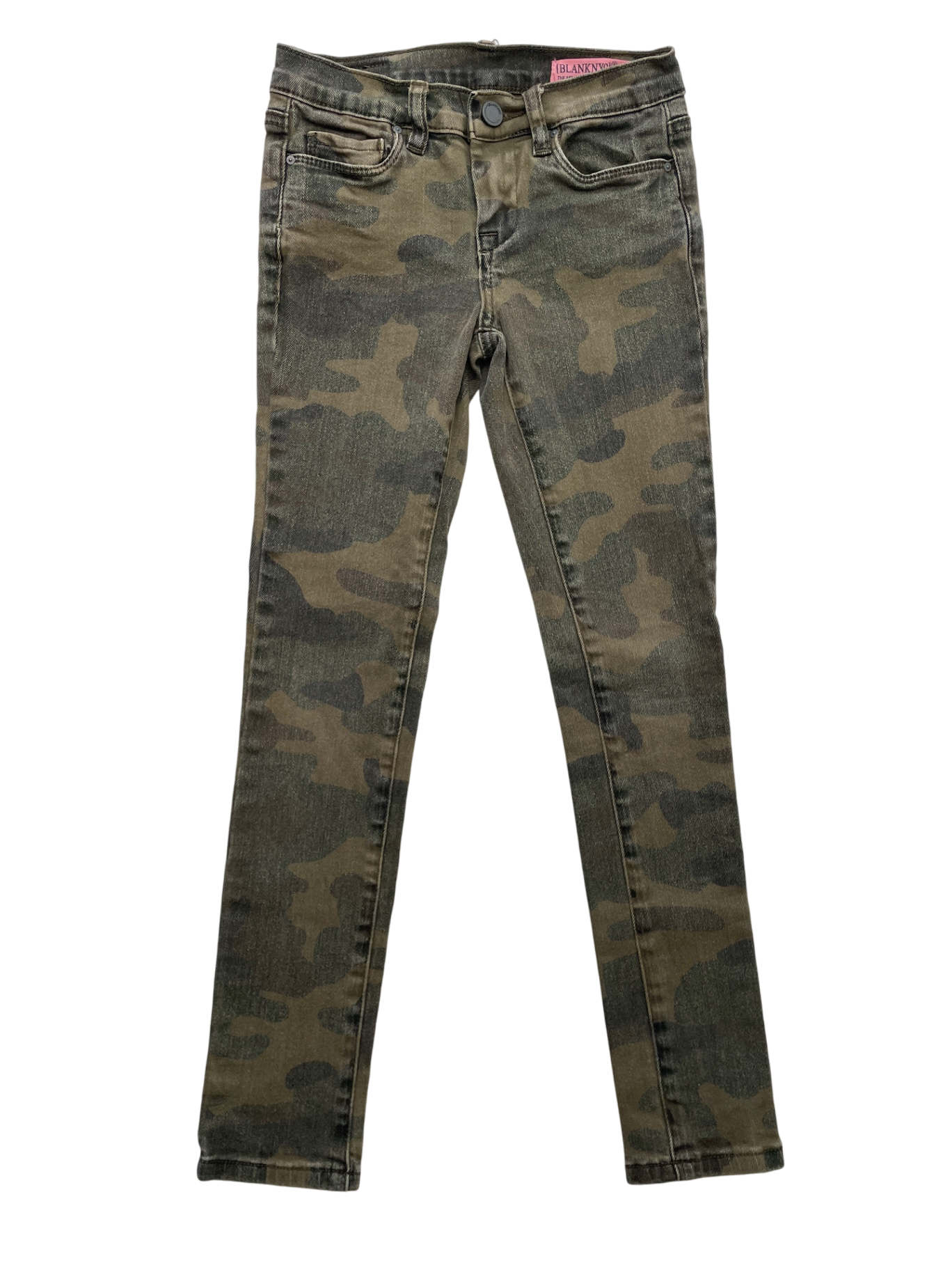 Blank NYC Jeans - Green Camo Denim Skinny | size 8