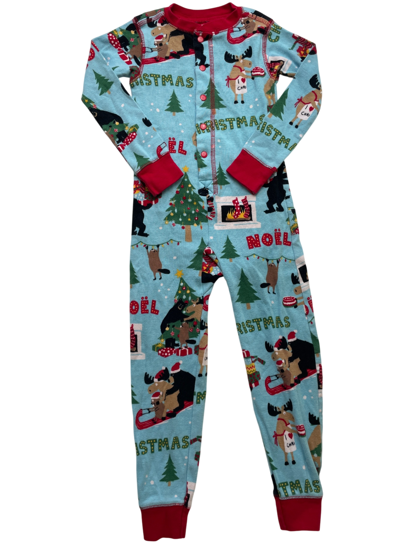 Little Blue House Pajamas - Blue Christmas | size 2T