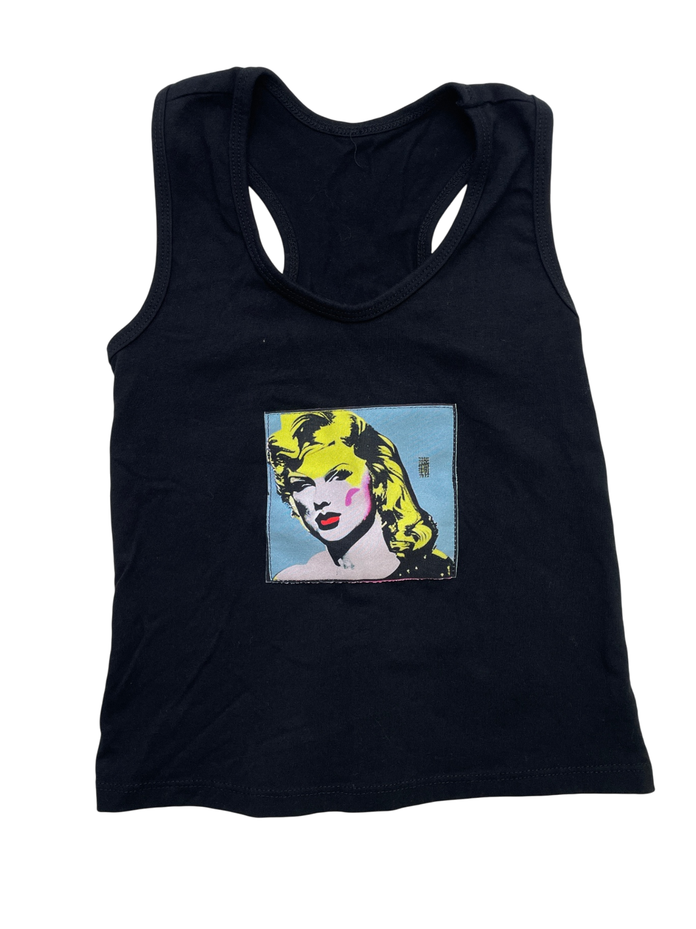 Dandelion Kids Tank Top - Black Taylor Swift Graphic | size 4T/5T