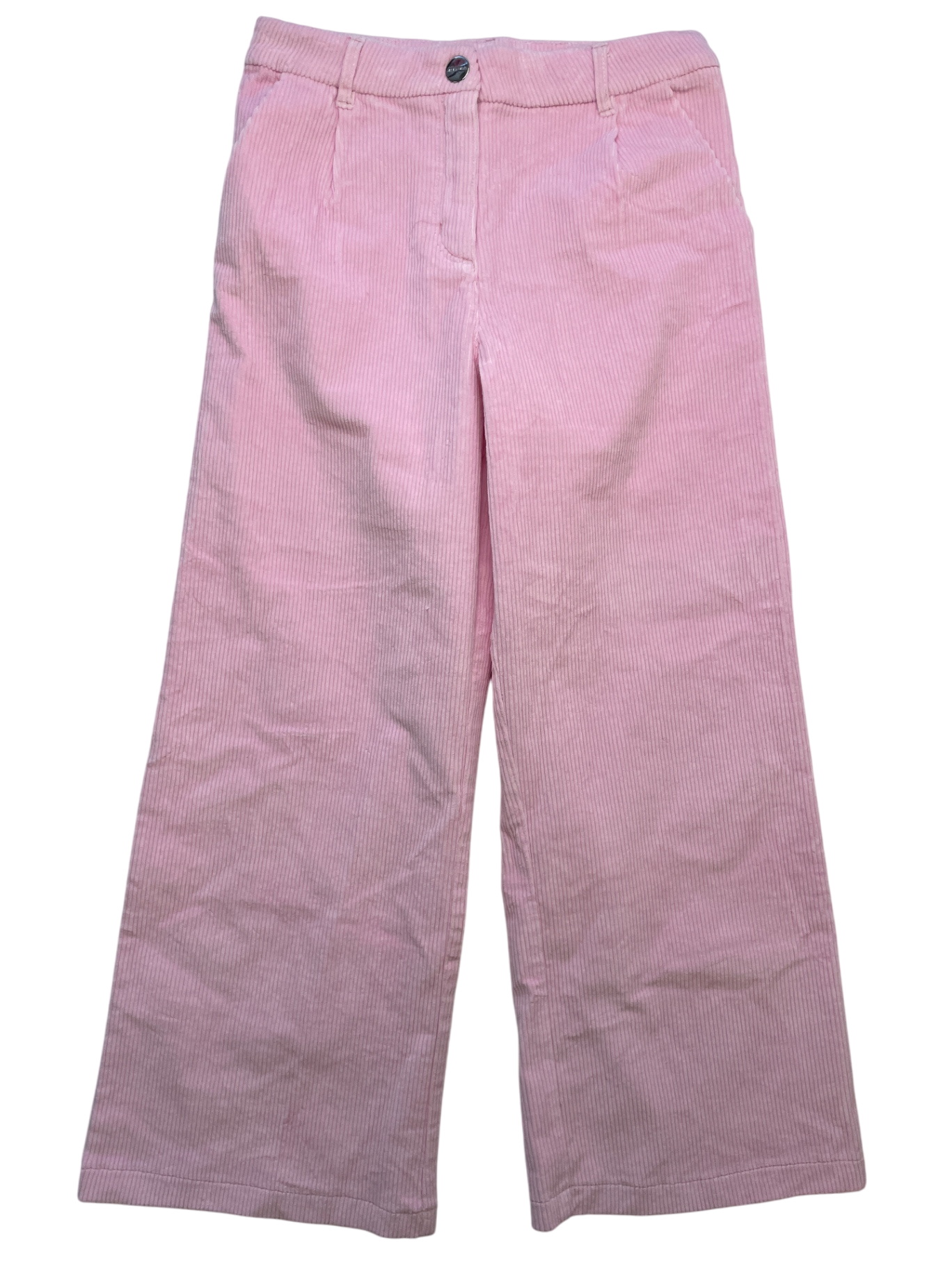 Jacadi Pants - Pink Wide Leg Corduroy | size 12