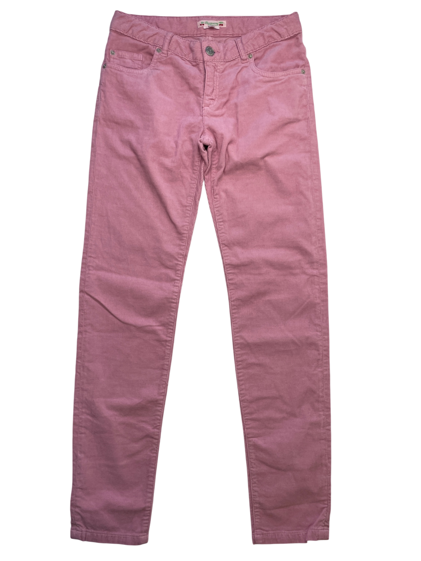 Bonpoint Pants - Pink Skinny Corduroy | size 12