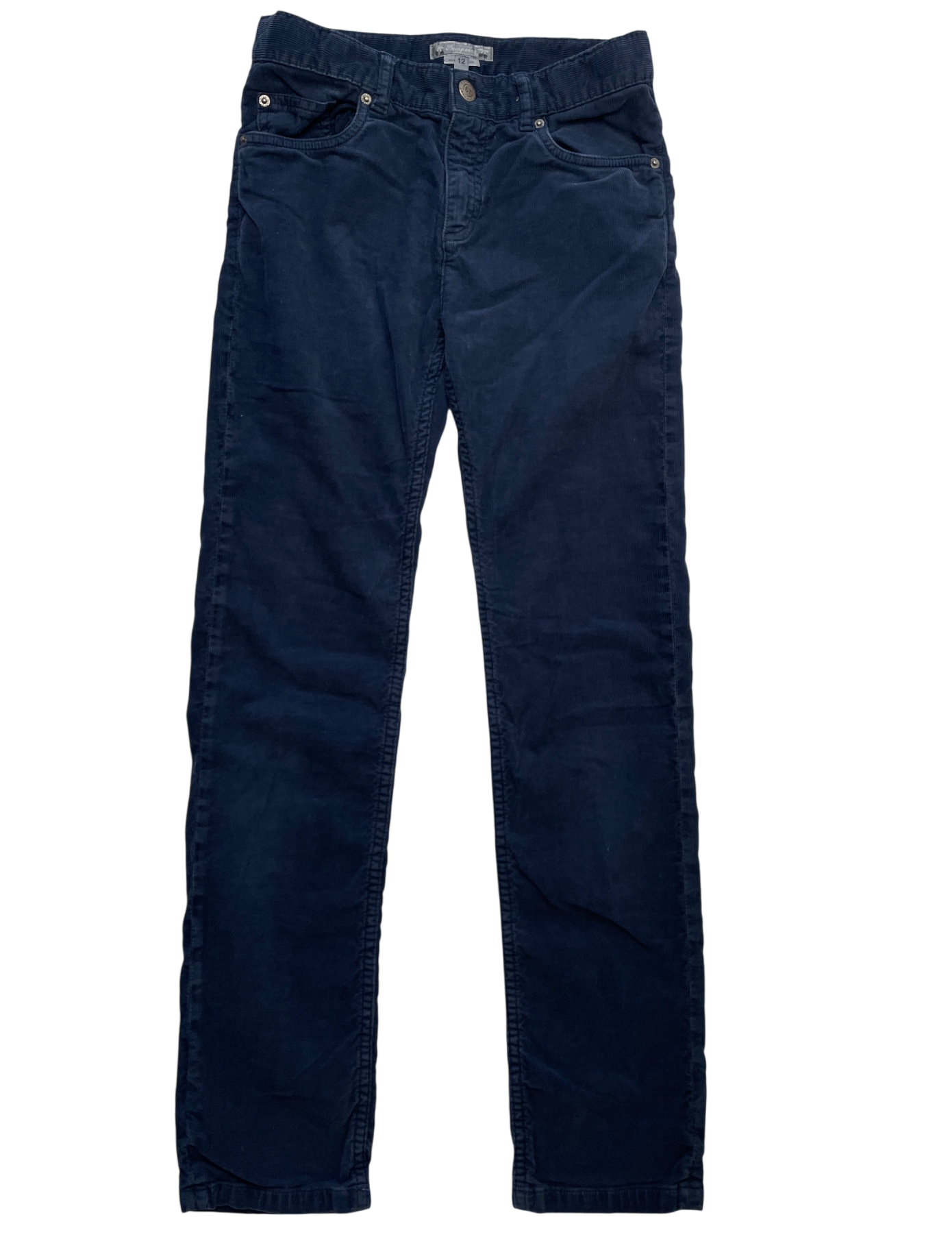Bonpoint Pants - Navy Blue Straight Leg Corduroy | size 12