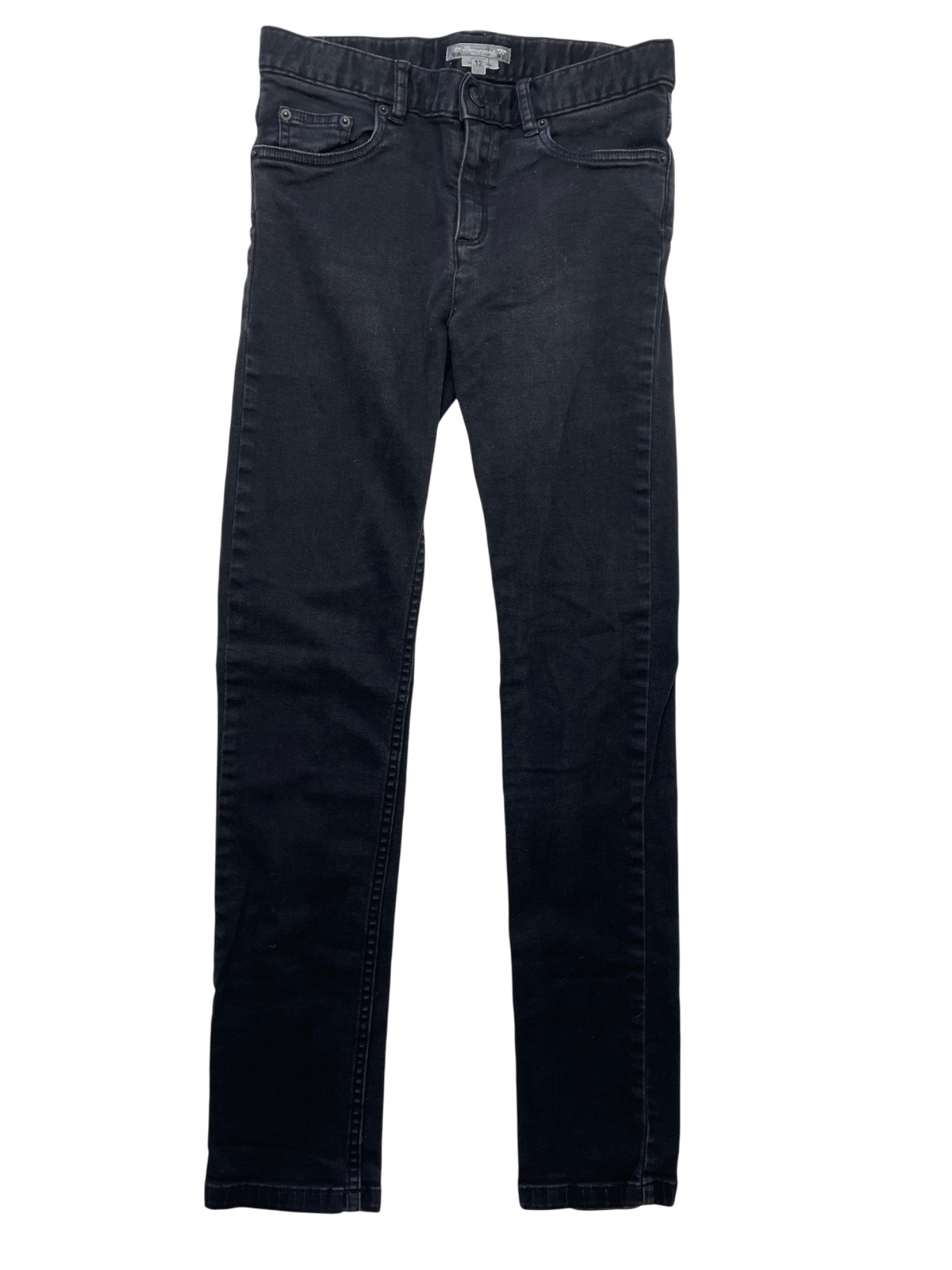 Bonpoint Jeans - Black Skinny Stretch | size 12
