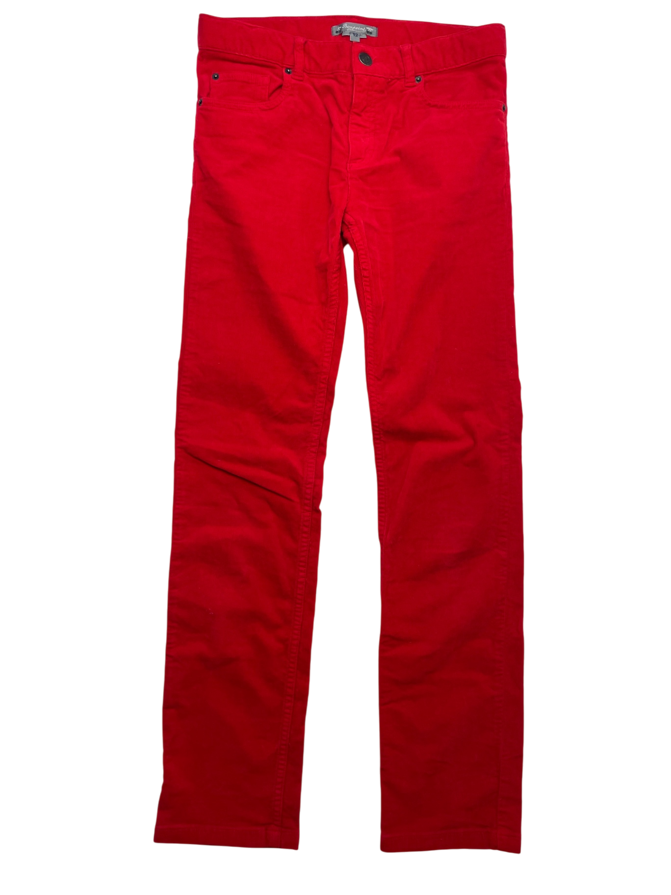 Bonpoint Pants - Red Straight Leg Corduroy | size 12