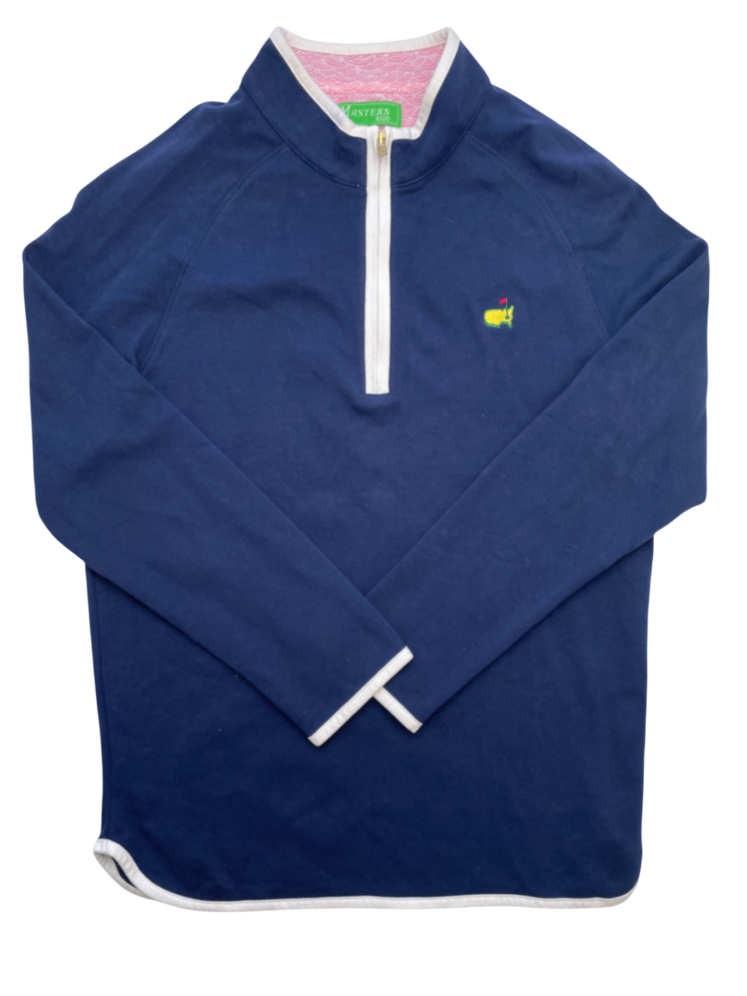 Masters Sweatshirt - Navy Blue Masters Logo 1/4 Zip | size 12/14